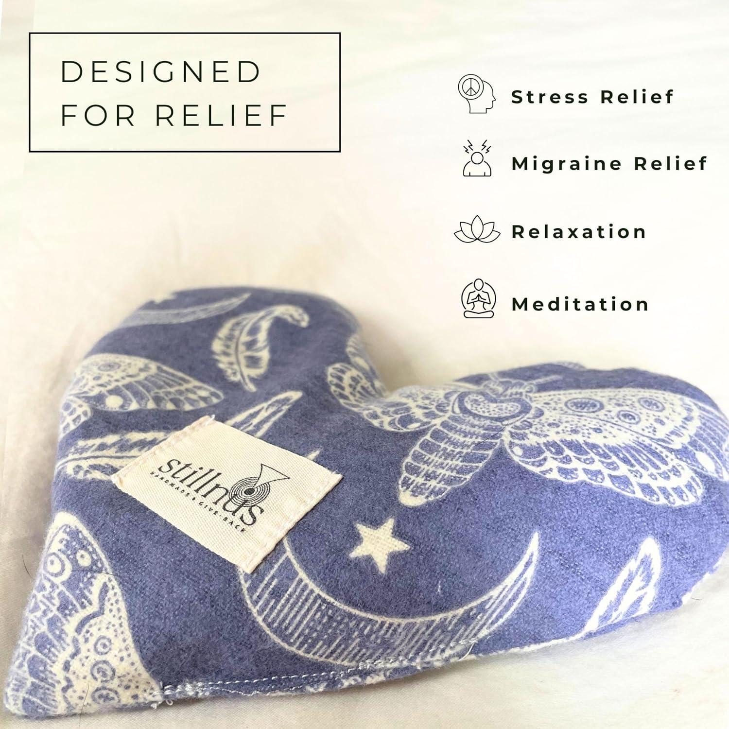 Almohadilla para ojos Lavanda Casa de Laura - Semillas de lino