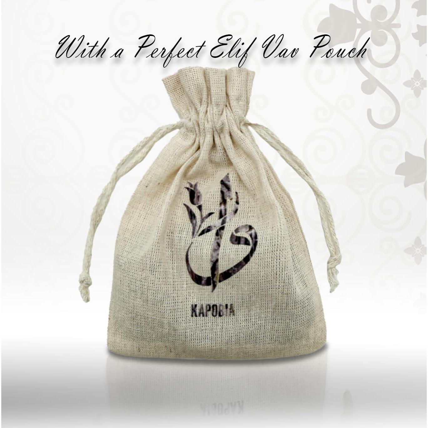 Tasbih de Ágata Mapa 8mm Hecho a Mano - 33 Cuentas Islámicas