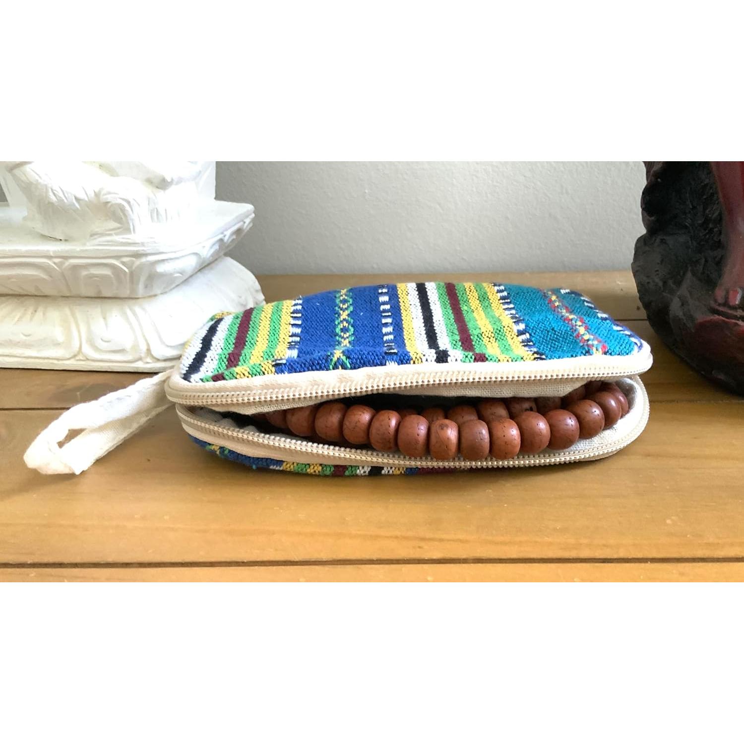 Collar Japa Mala de 108 Cuentas de Semilla de Bodhi Healing Lama