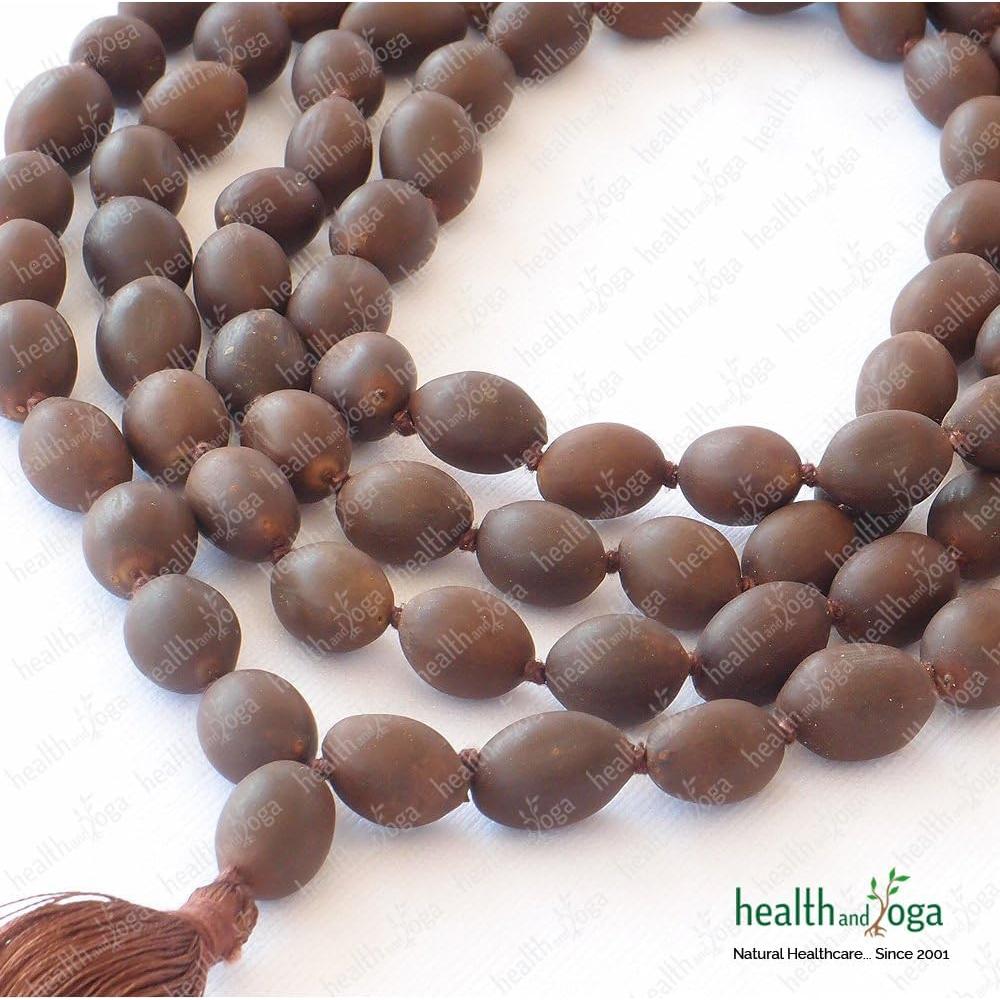 Collar de Meditación HealthAndYoga con 108 Perlas de Loto