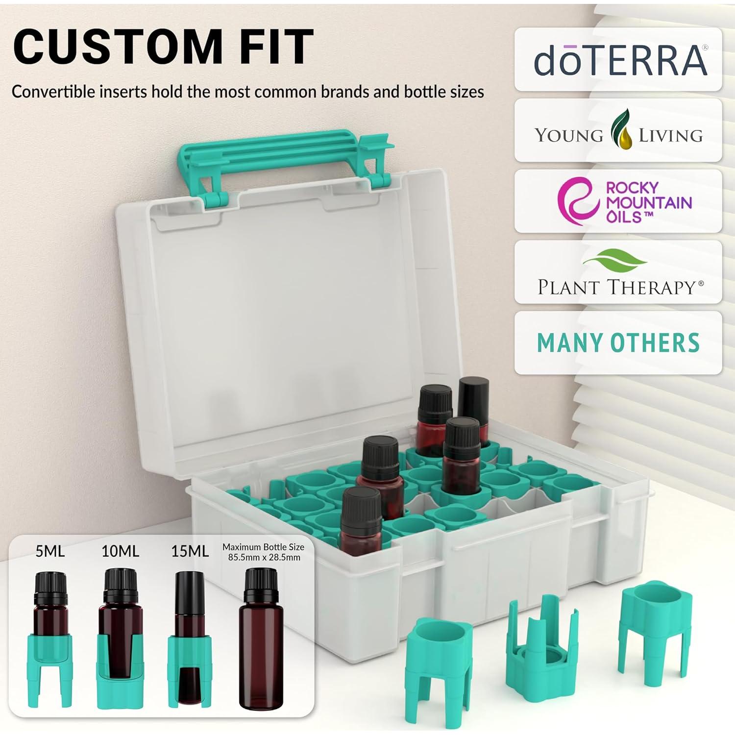 Organizador de Aceites Esenciales GPG2 35 Botellas Verde