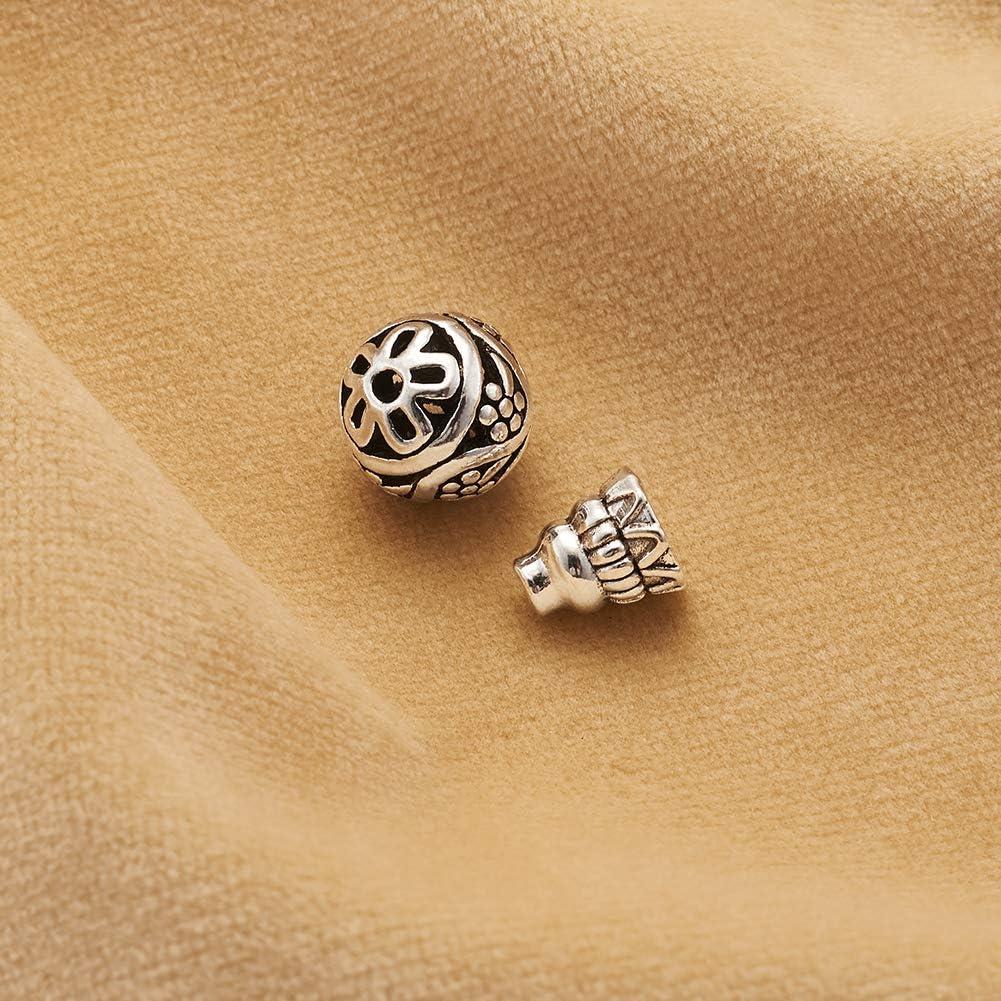 Cuentas Guru Mala EEE ELECRELIVE 11mm Plata Antigua 20pcs