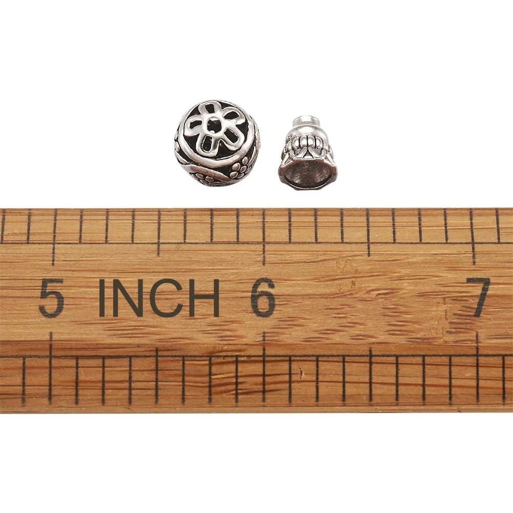 Cuentas Guru Mala EEE ELECRELIVE 11mm Plata Antigua 20pcs