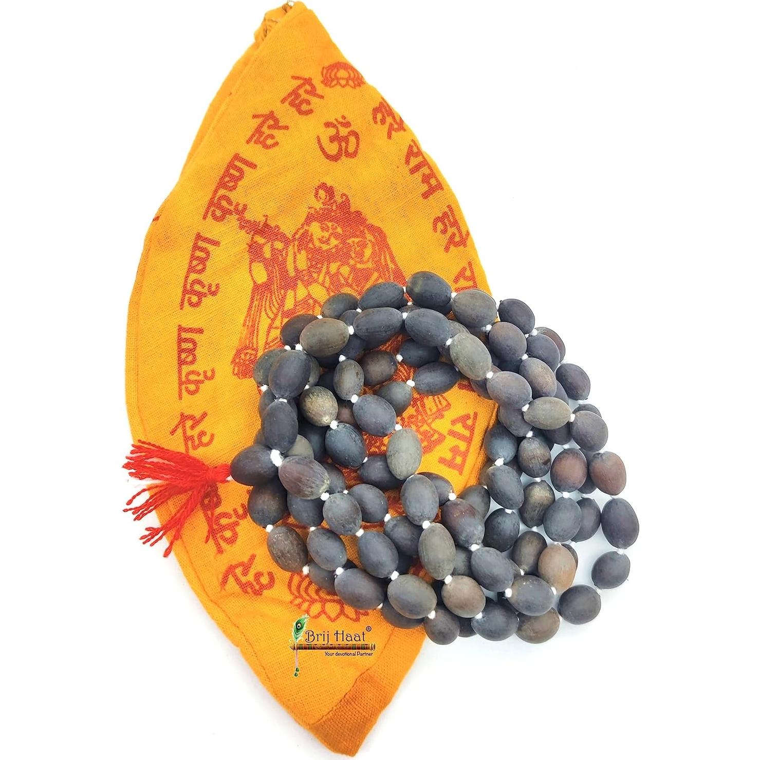 Mala de Japa Kamal Gatta 108+1 Cuentas con Bolsa Algodón