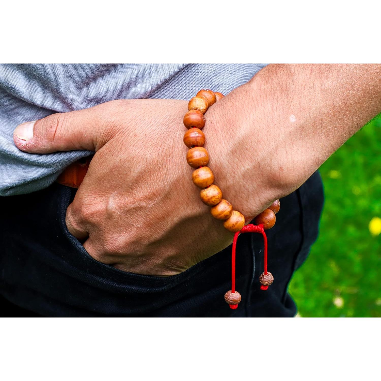 Mala de muñeca de semillas de Bodhi grande Hands Of Tibet