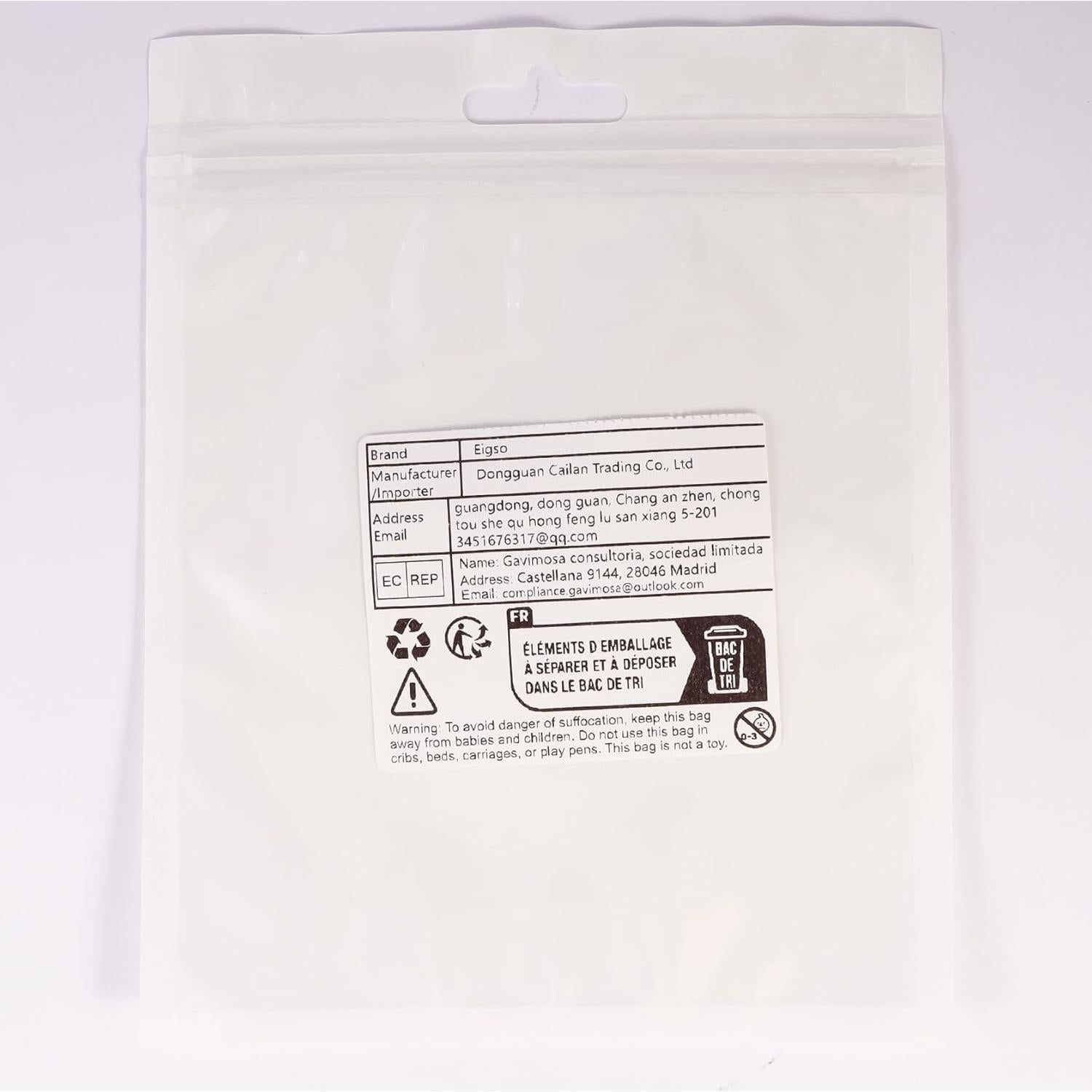 Pulsera de Cuentas de Lava 108 Eigso 6mm Wengué Unisex