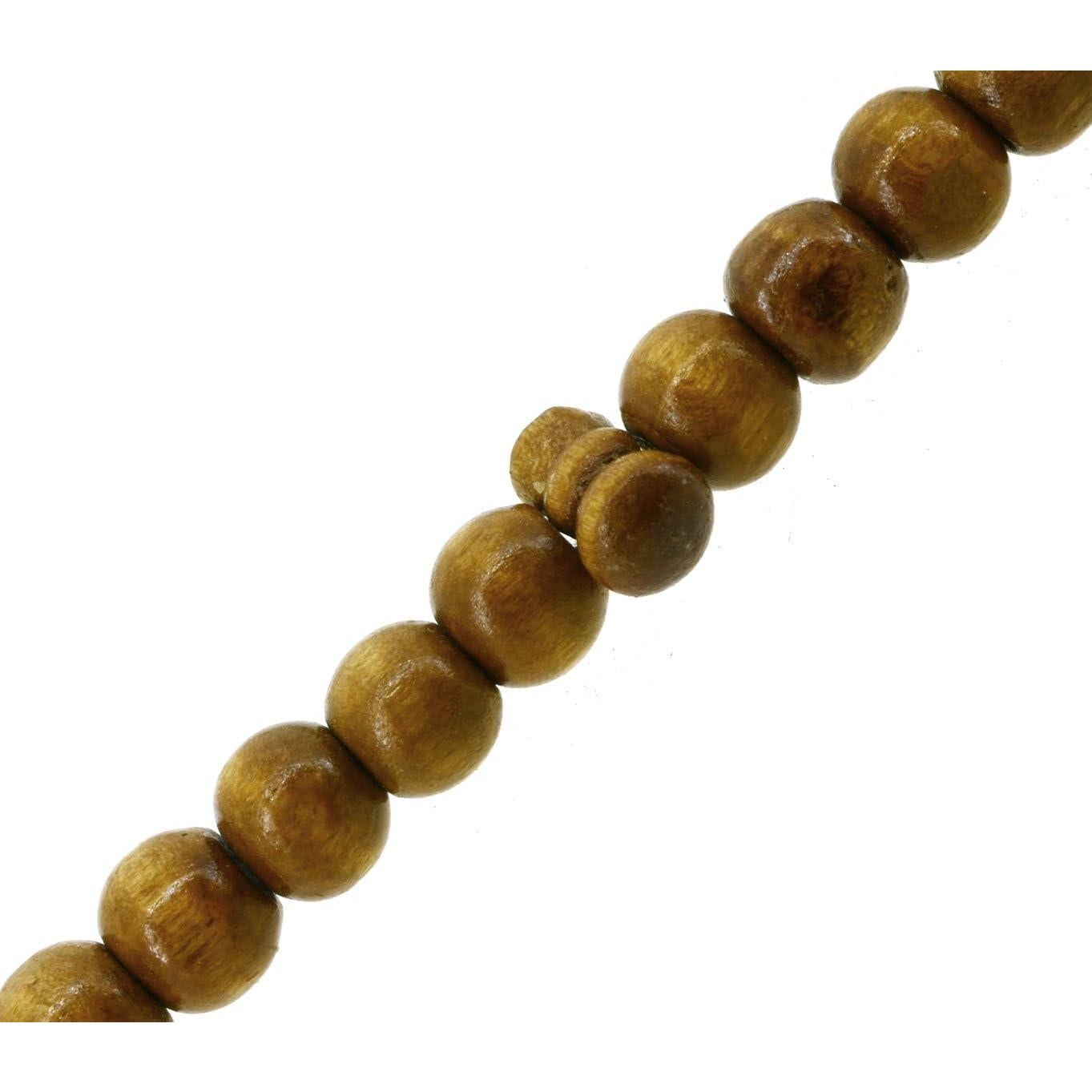 Cuentas de Oración Tasbih Mandala Crafts 99 Cuentas Madera