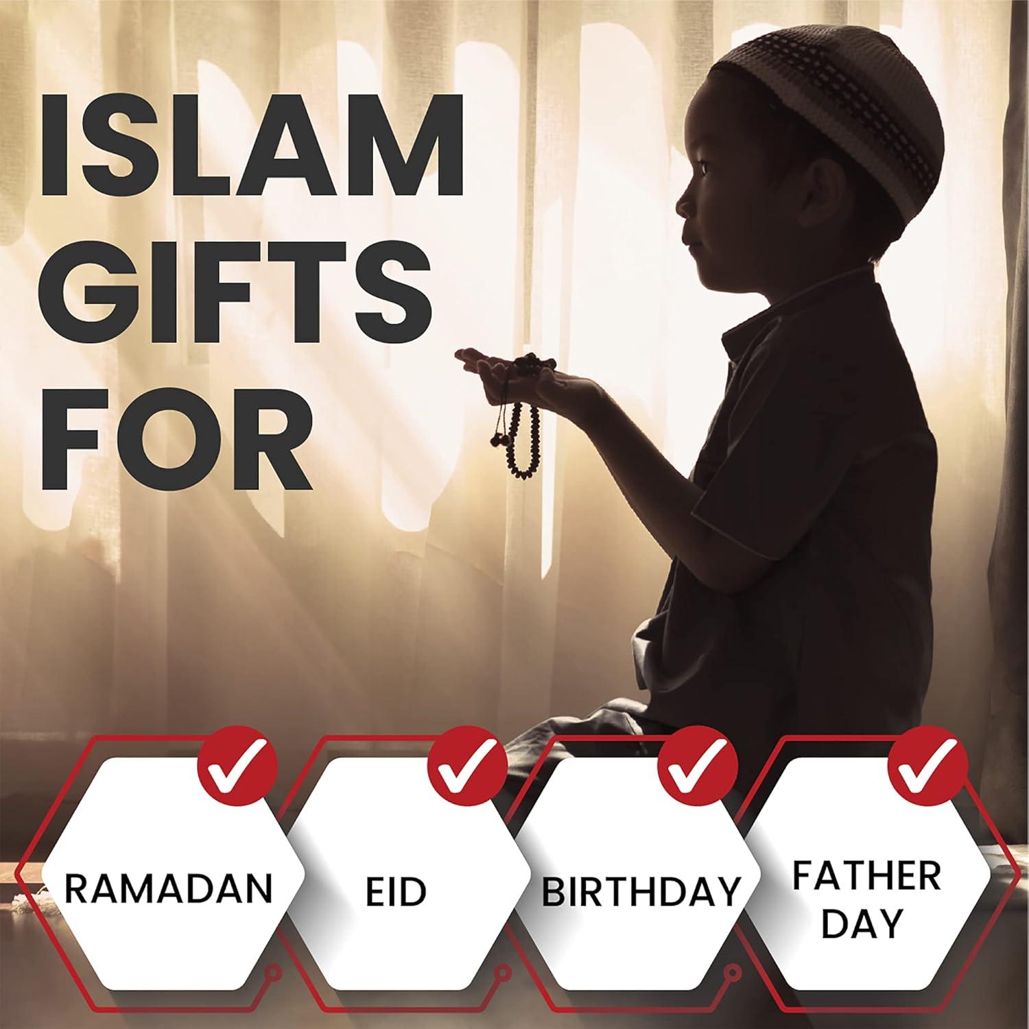 Cuentas de Oración Tasbih Mandala Crafts 99 Cuentas Madera