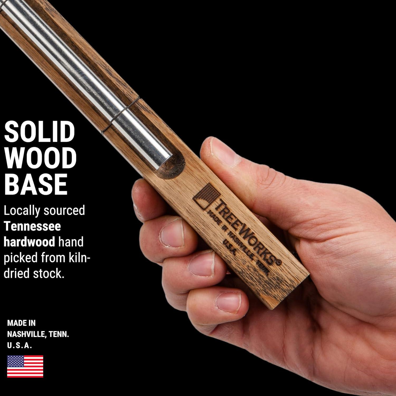 Campana de Energía TreeWorks Chimes - Nota Única - Hecho en EE. UU.