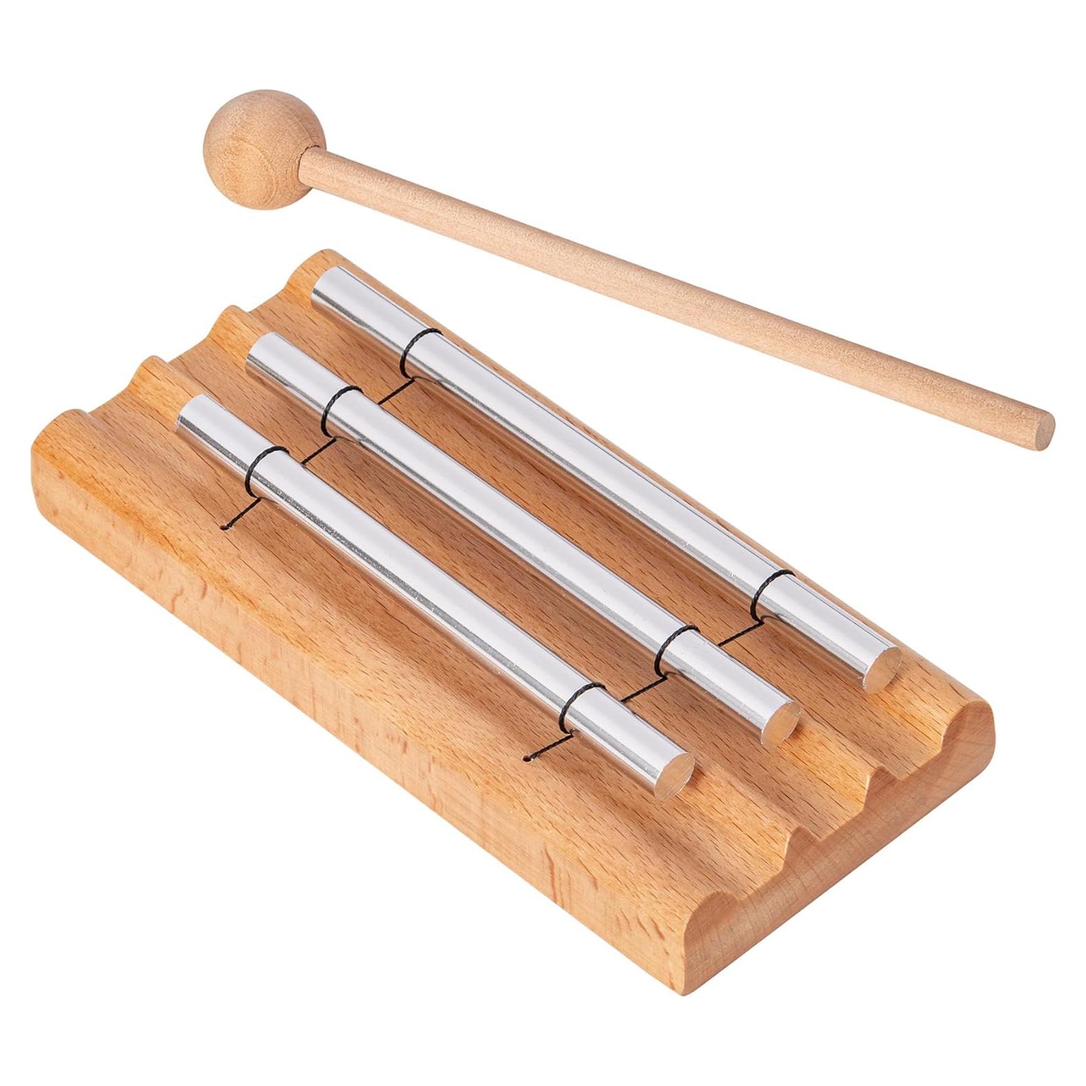 Campana de Tres Tonos Deekec para Meditación y Yoga