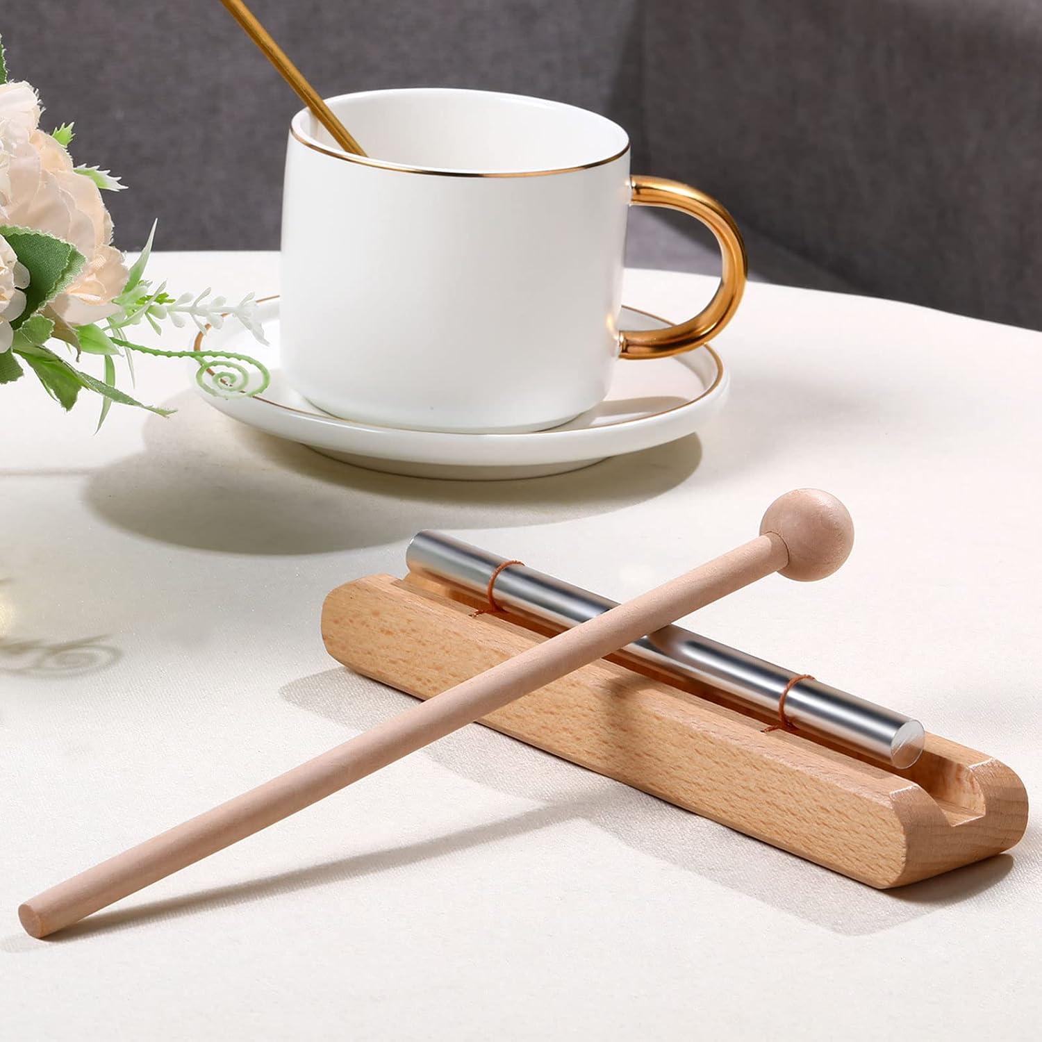 Chimes de Mano Yeshone para Meditación y Aula - Color Madera