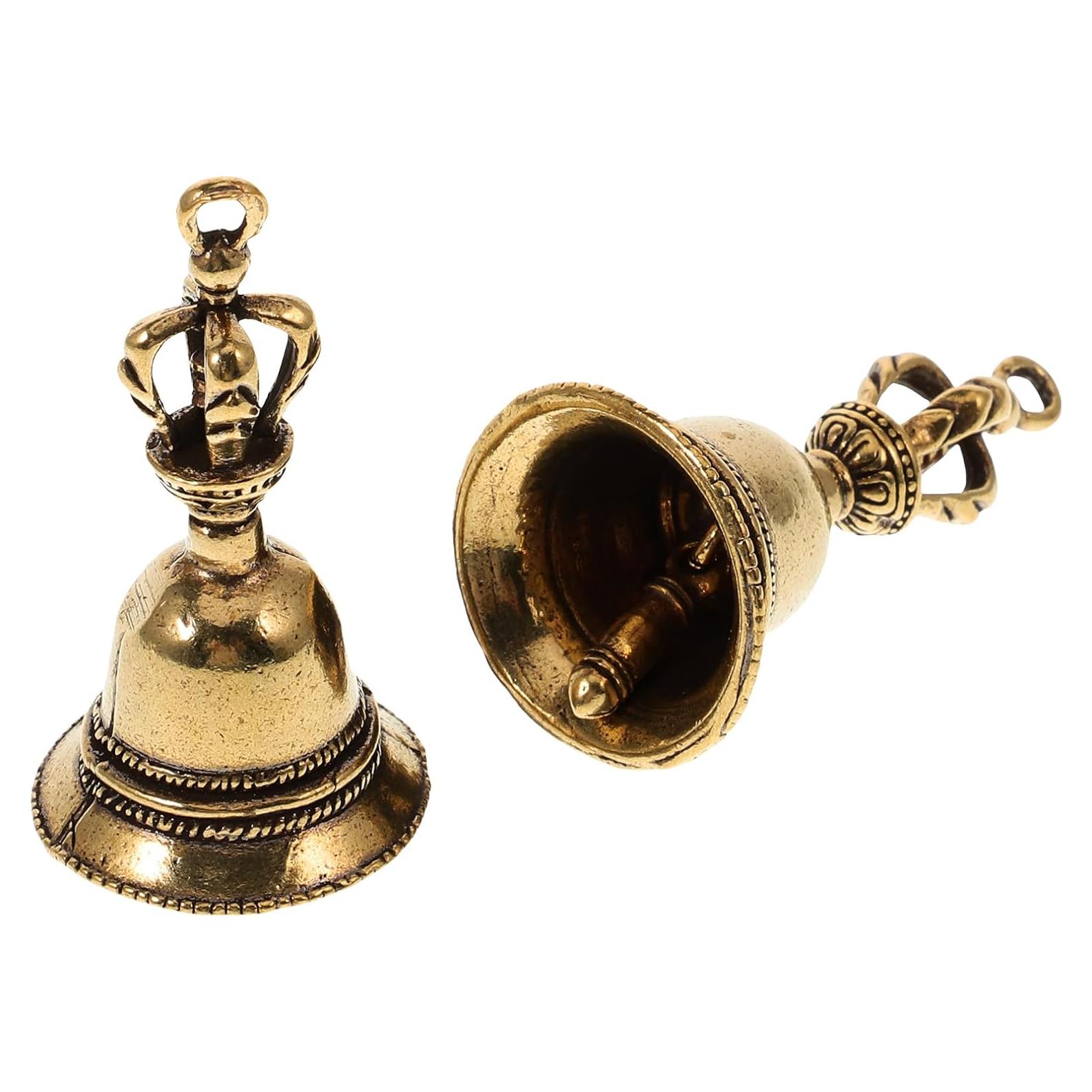 Campanas de Meditación Budista FOMIYES - 2 Piezas de Latón