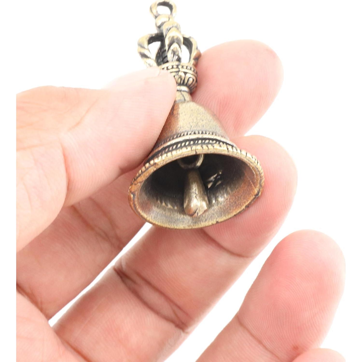 Campanas de Meditación Budista FOMIYES - 2 Piezas de Latón