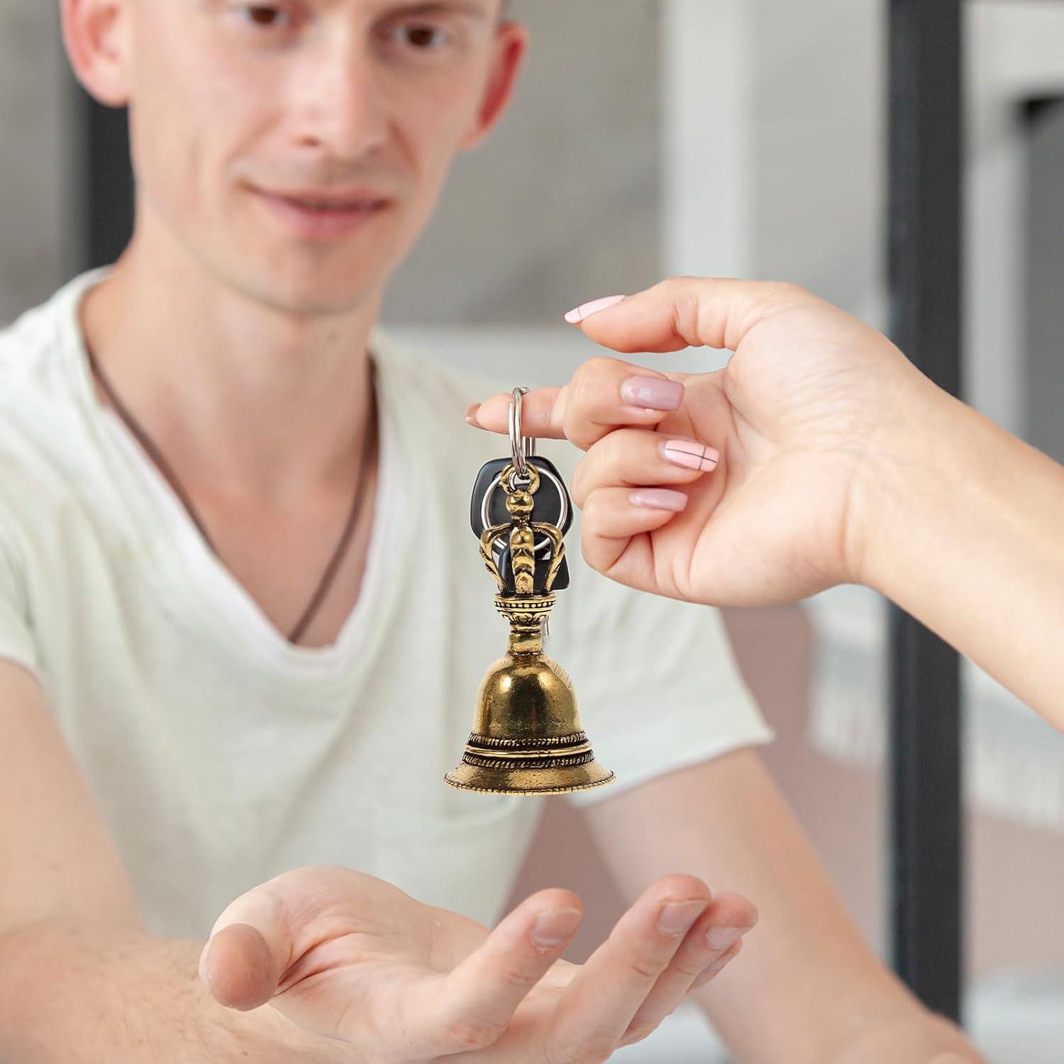 Campanas de Meditación Budista FOMIYES - 2 Piezas de Latón