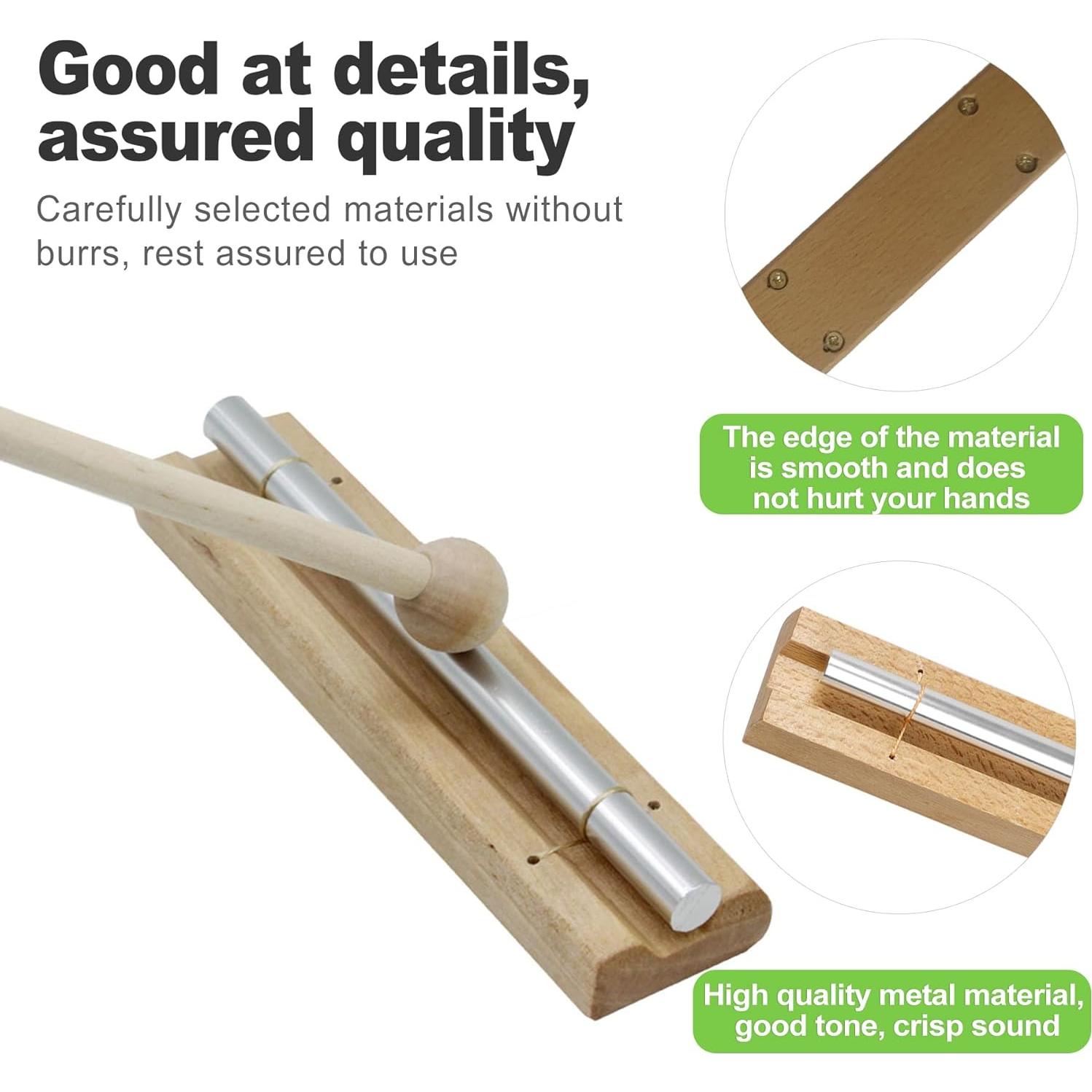 Campana de Meditación Solo 17.78 cm - Atención Plena para Aula