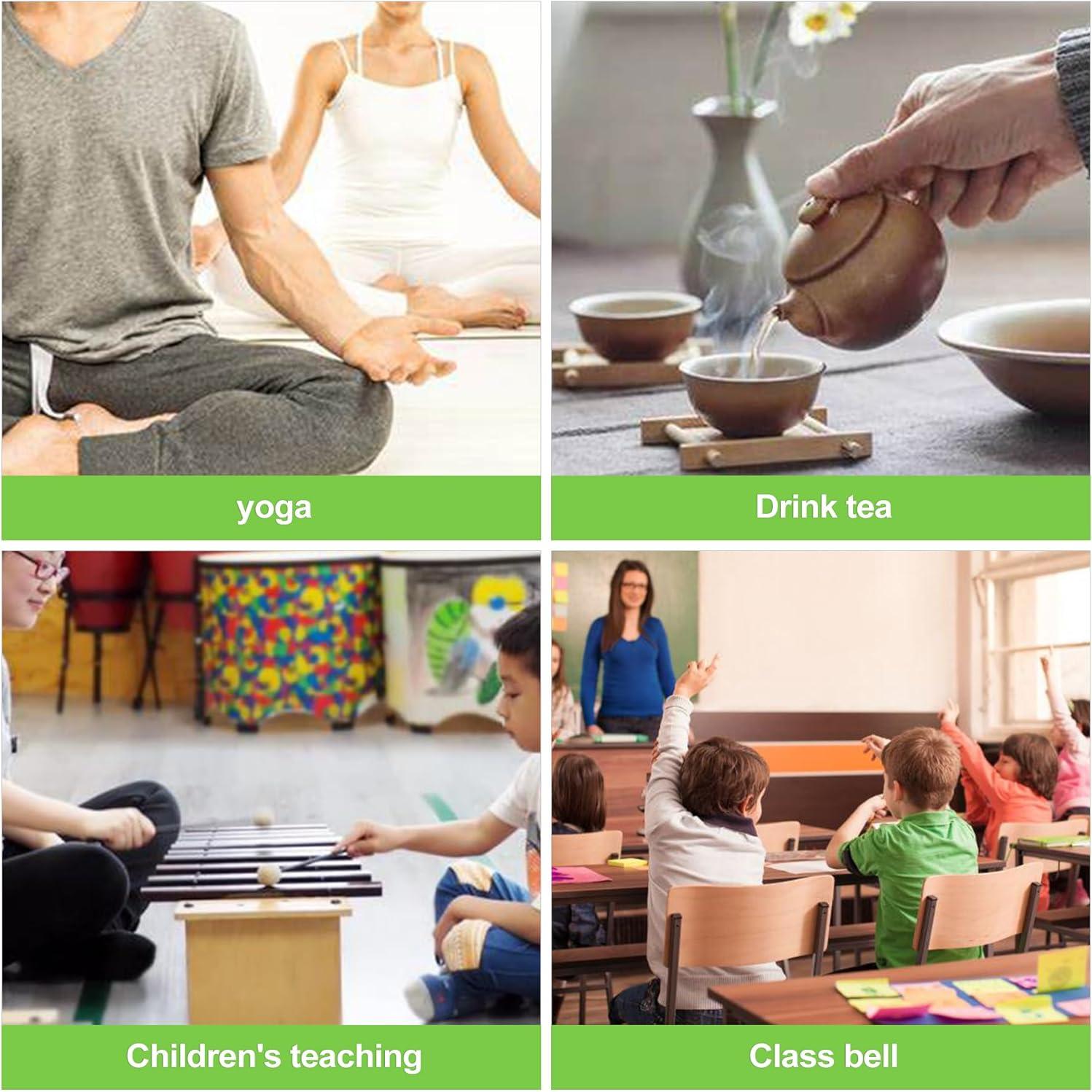 Campana de Meditación Solo 17.78 cm - Atención Plena para Aula