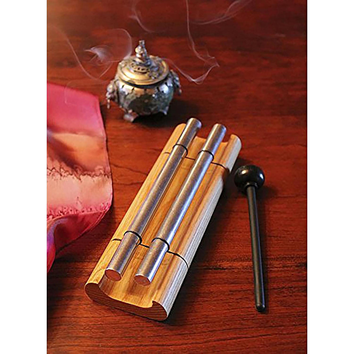 Campana de Mano Woodstock Zenergy Duo 19.05 cm 2 Tonos