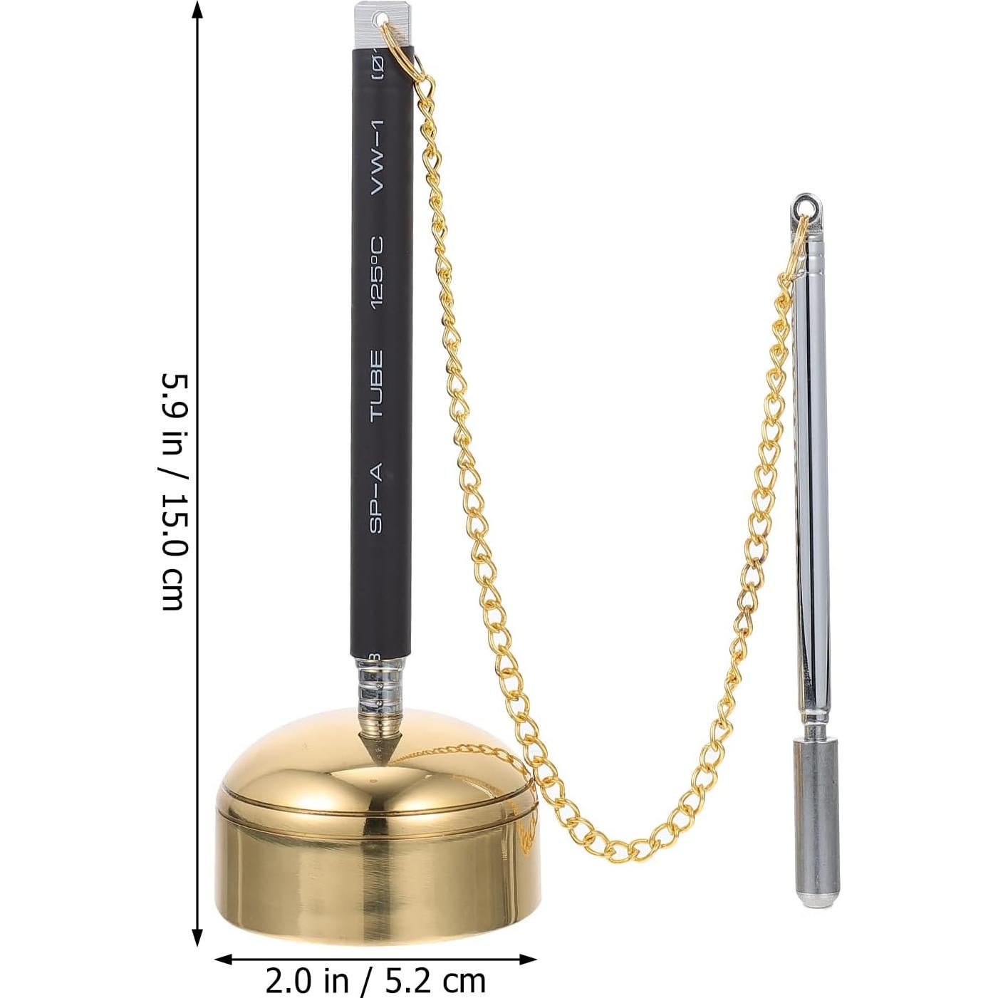 Campana Tibetana VOSAREA Tingsha 15x5.5 cm para Meditación