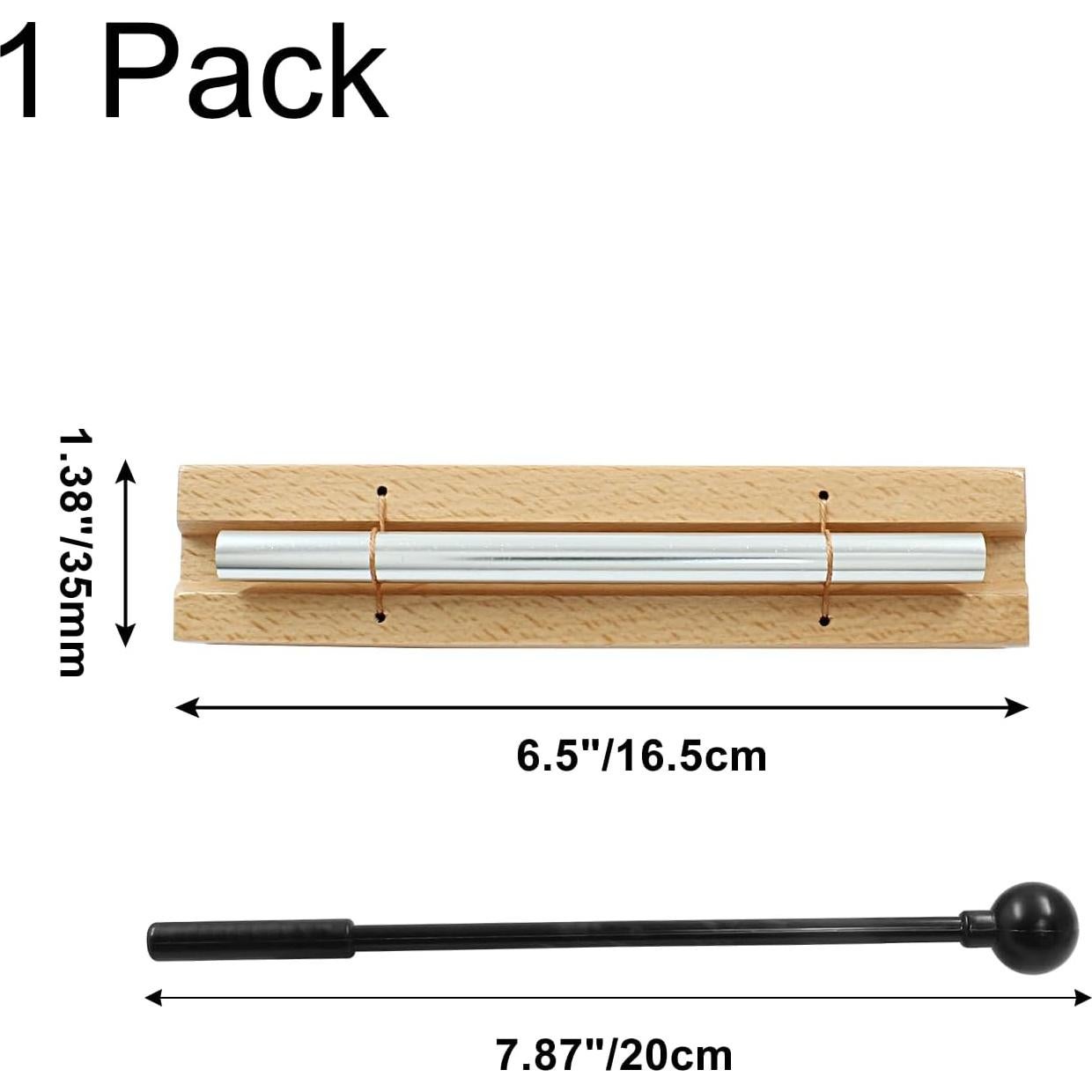 Campana de Meditación Luomorgo con Mazo - Tono Único 16.5cm