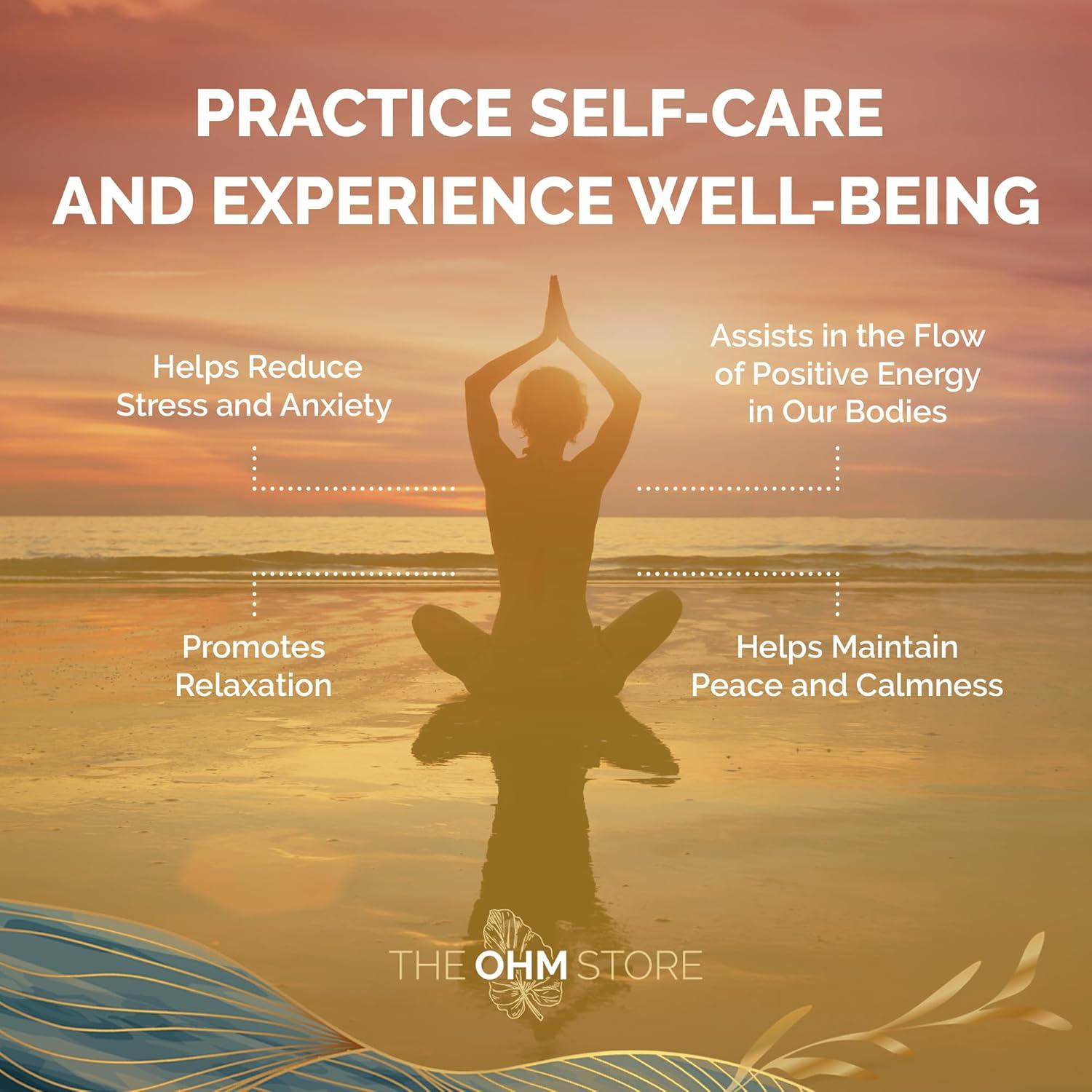 Campanas Tingsha Tibetanas Ohm Store con Estuche Azul - Meditación