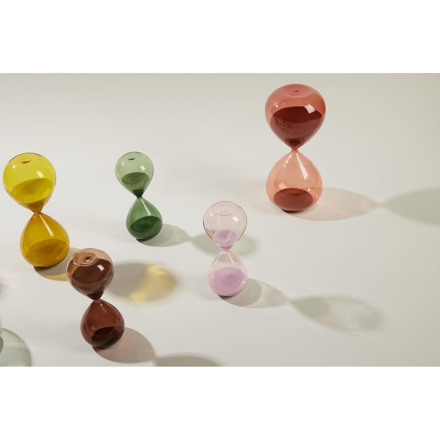 Reloj de Arena Decorativo DesignWorks Ink 15 Minutos Ombre Lila