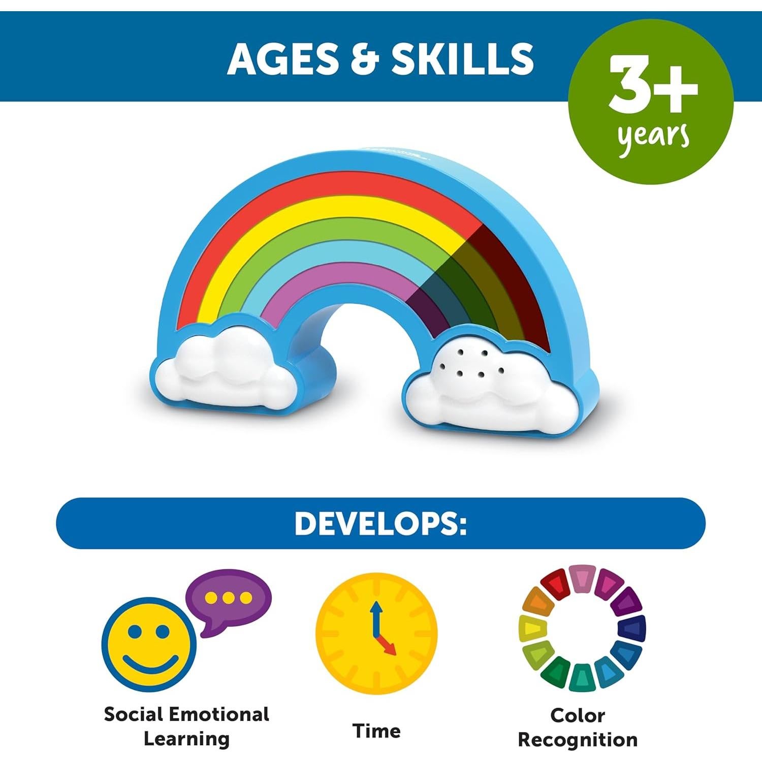 Temporizador Visual Arcoíris Learning Resources 1-15 min