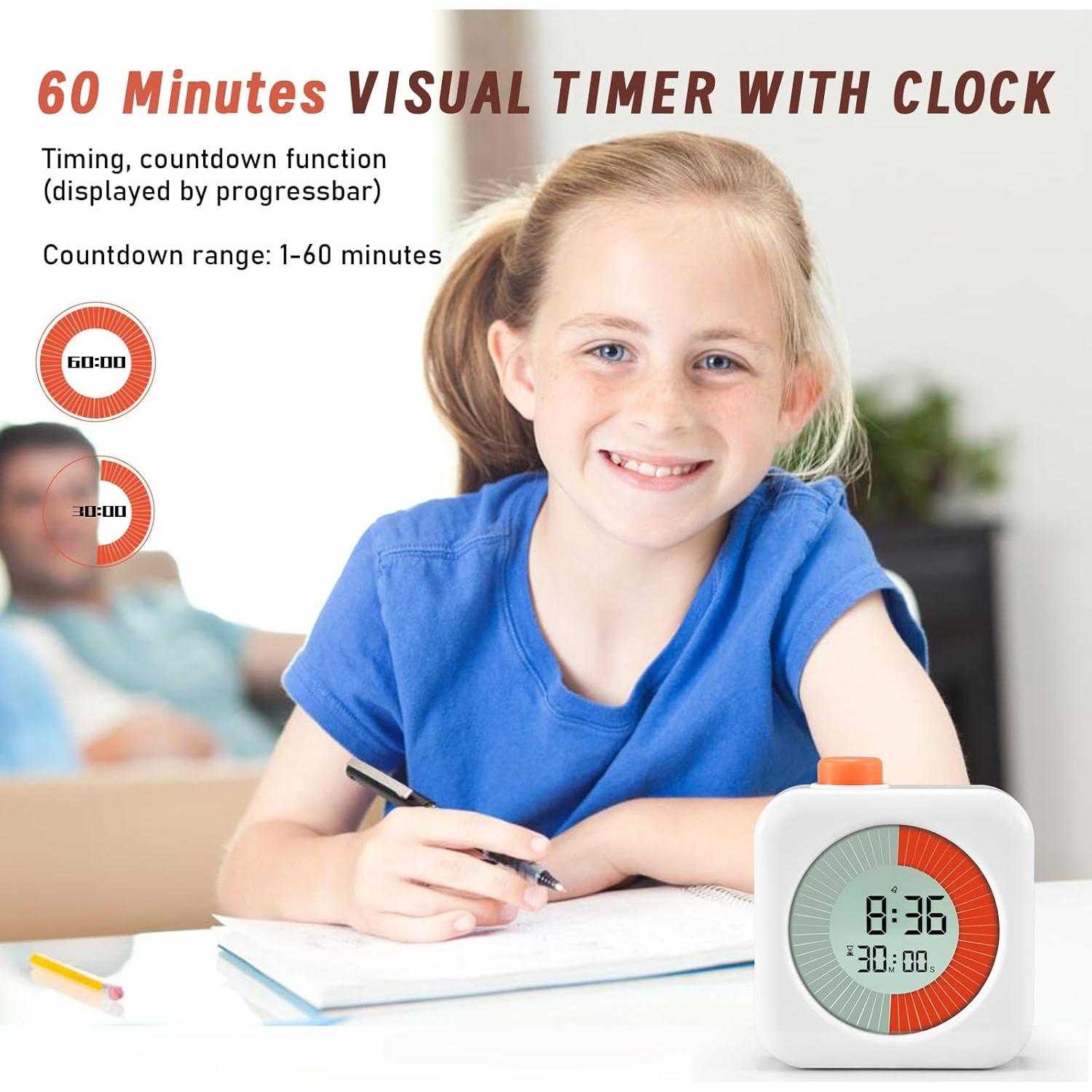 Temporizador Visual Digital EooCoo 60 Minutos para Cocina y Aula