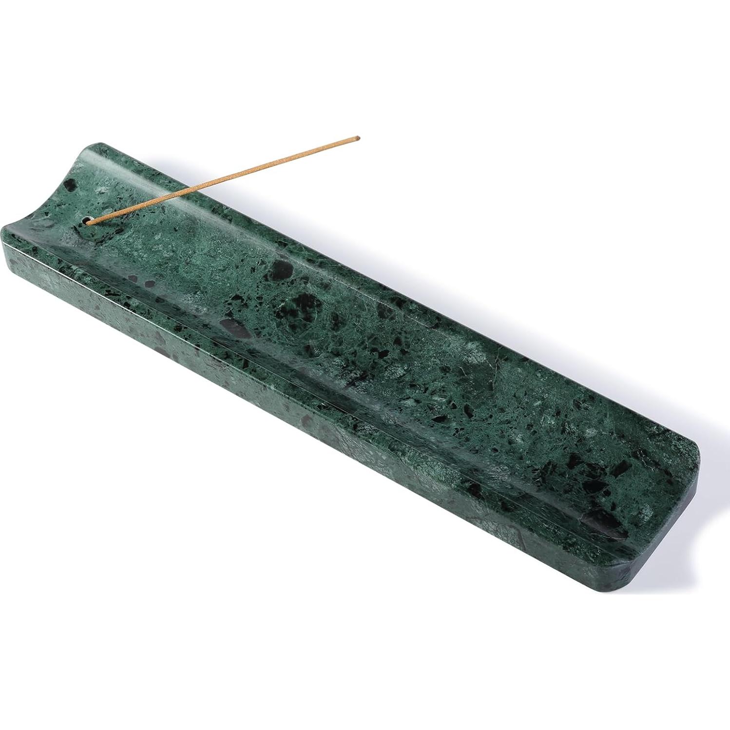 Soporte de Incienso de Mármol Koville Verde 27.94x6.45cm