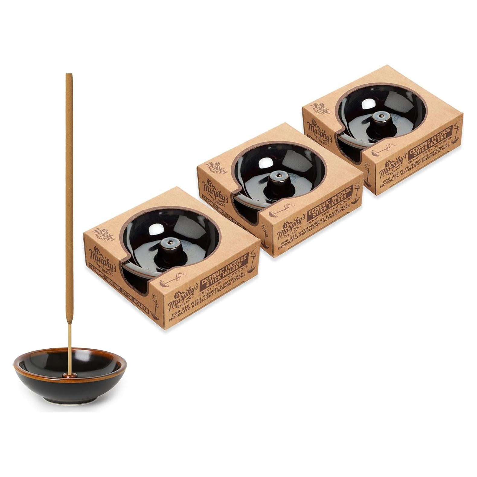 Soporte para Varillas de Incienso Cerámica Murphy's Naturals 11.4 cm