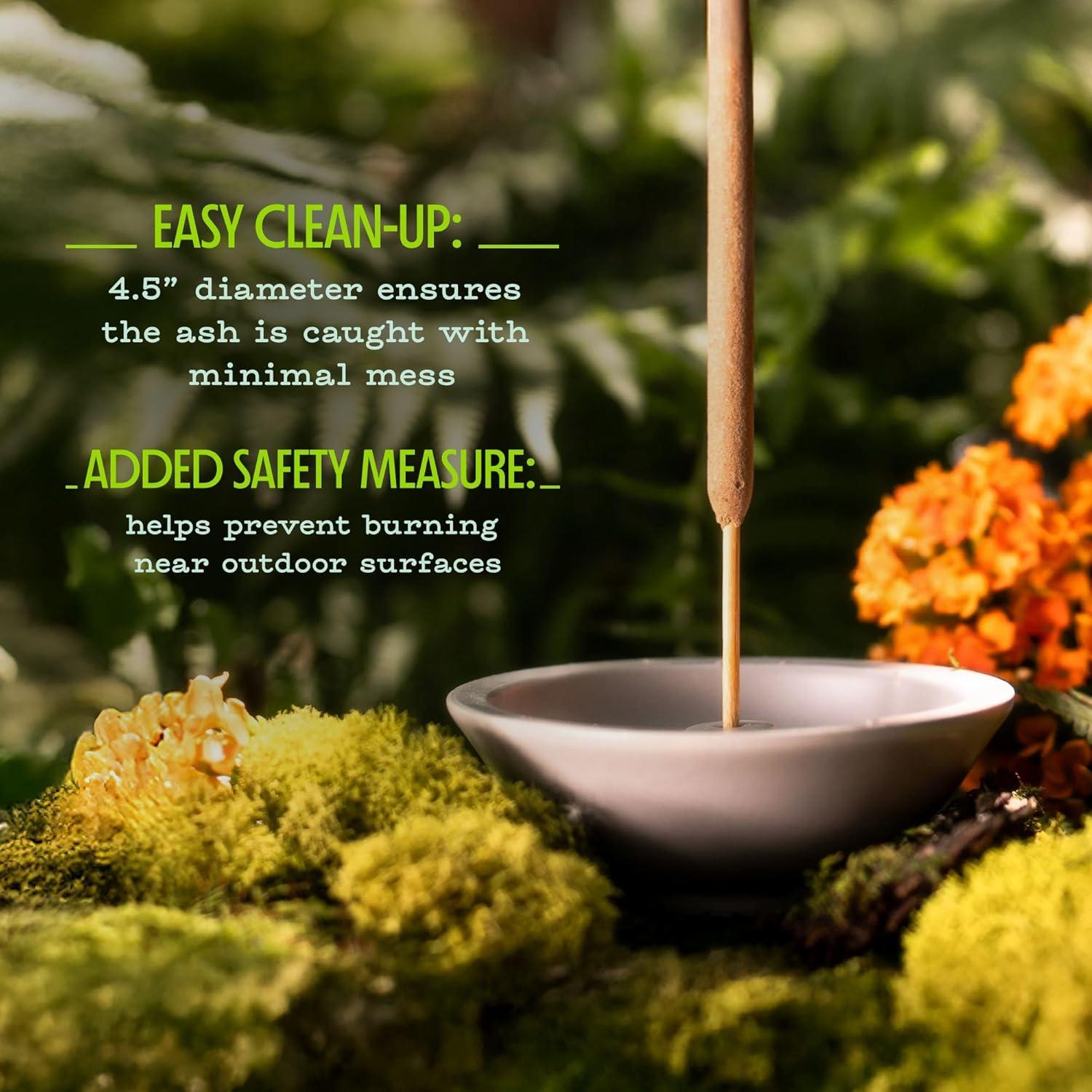 Soporte para Varillas de Incienso Cerámica Murphy's Naturals 11.4 cm