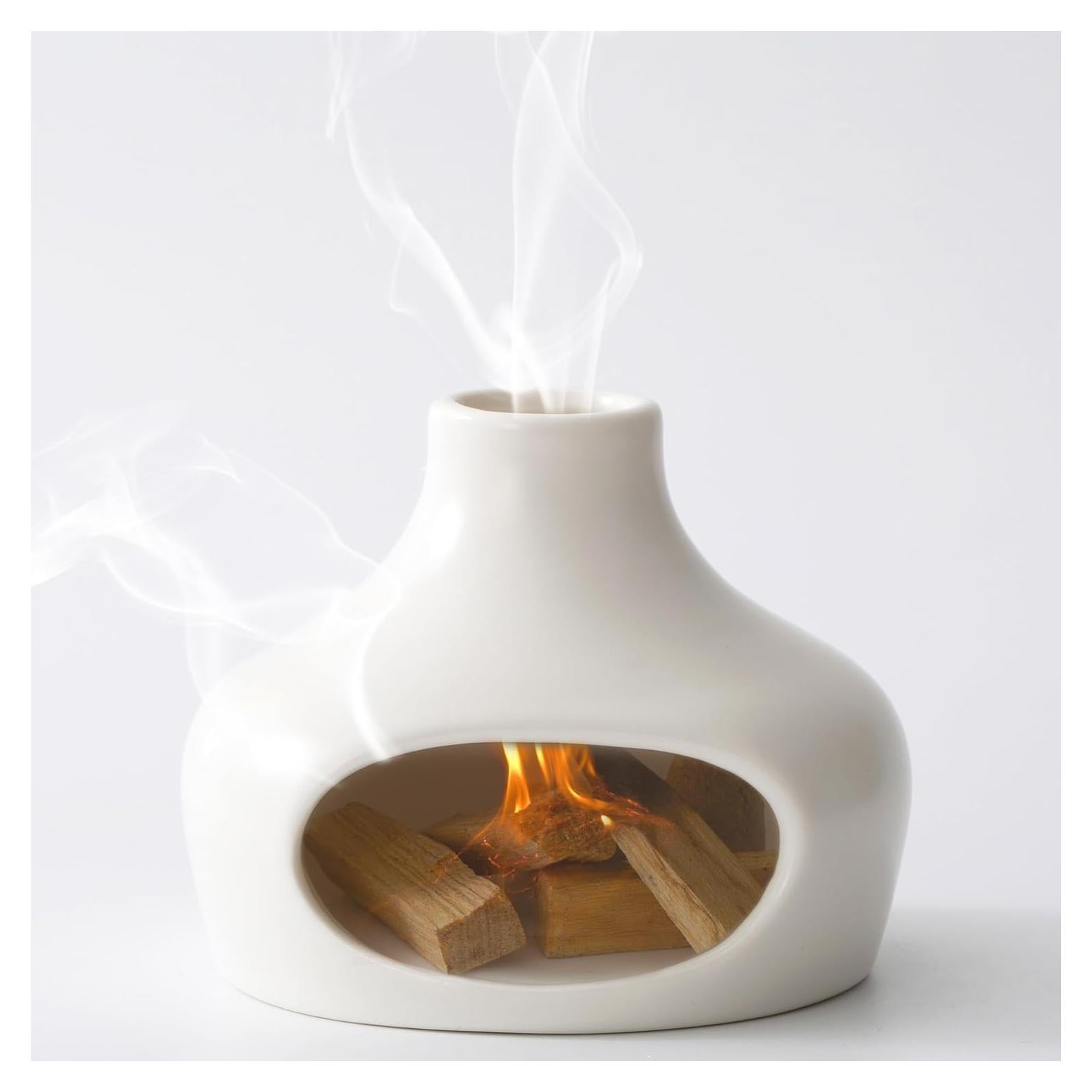 Quemador de Incienso Cerámica IVWOXO Palo Santo 11.4cm