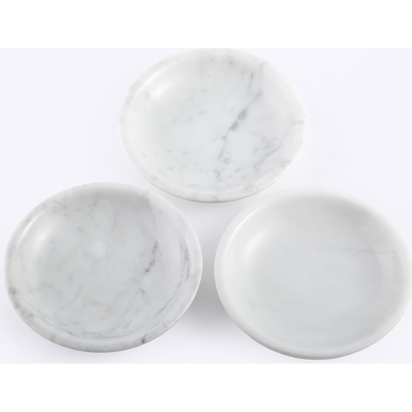 Soporte de Incienso de Mármol Carrara Koville 15.24 cm