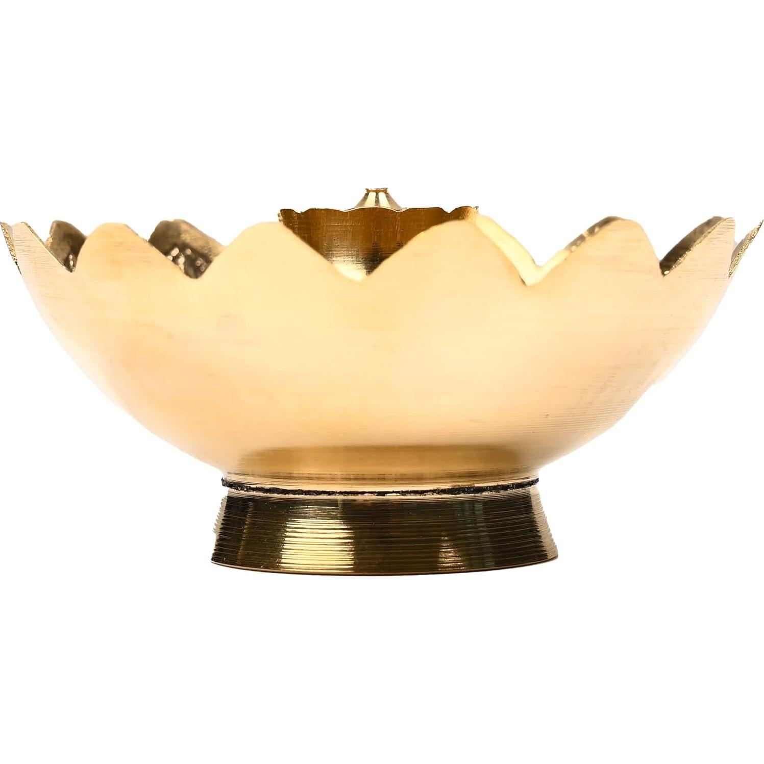 Soporte de Incienso de Latón Aditri Creation Loto 7.62 cm