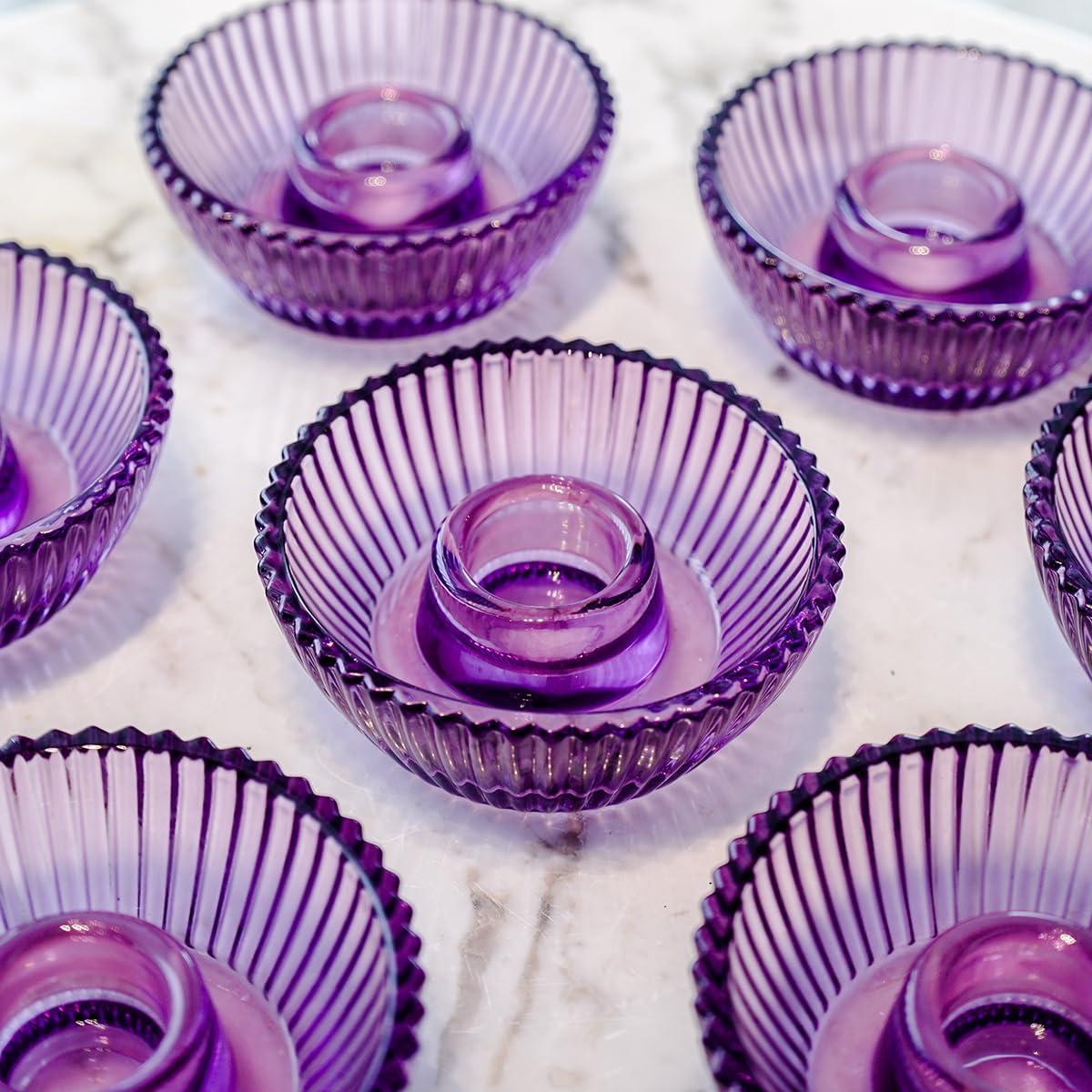 Set de 2 Soportes para Incienso Kanpura de Vidrio 8.4cm