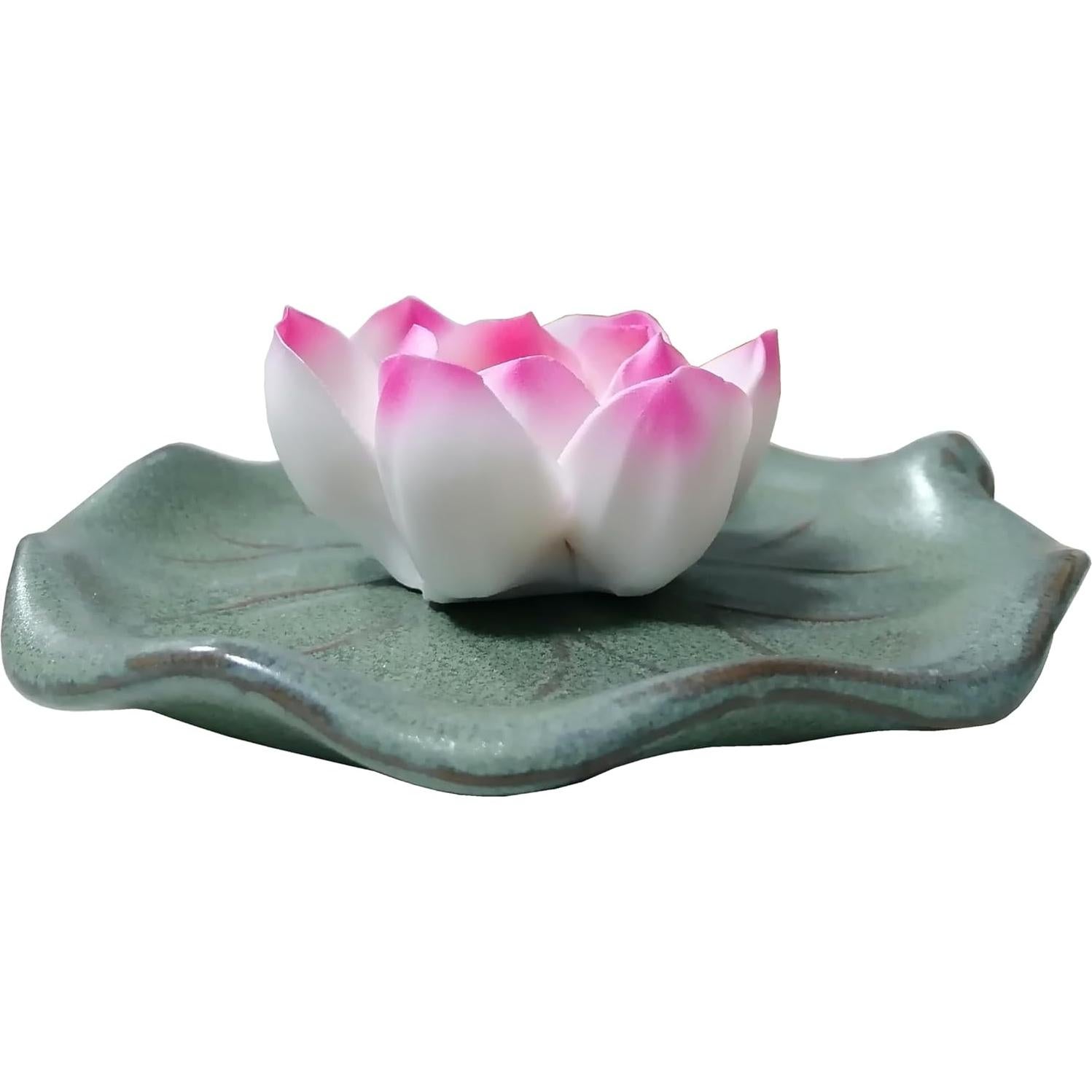 Quemador de Incienso KR. LIF Lotus Cerámica 16.8x5.8 cm