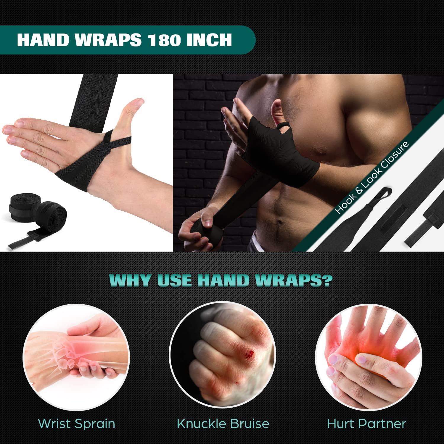 Saco de Boxeo Odoland 4 pies + Guantes 12 oz + Accesorios