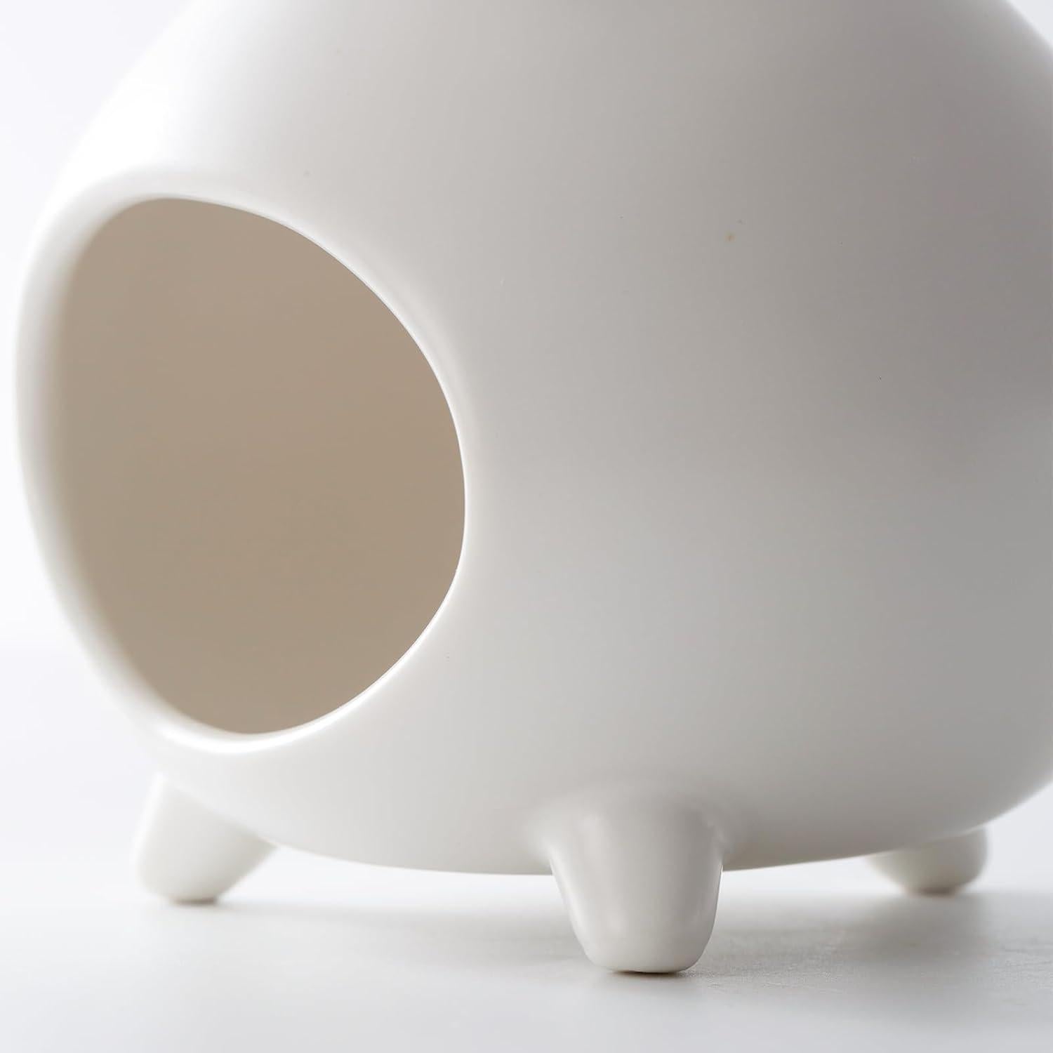 Soporte de Palo Santo IVWOXO Cerámica Blanco 16cm