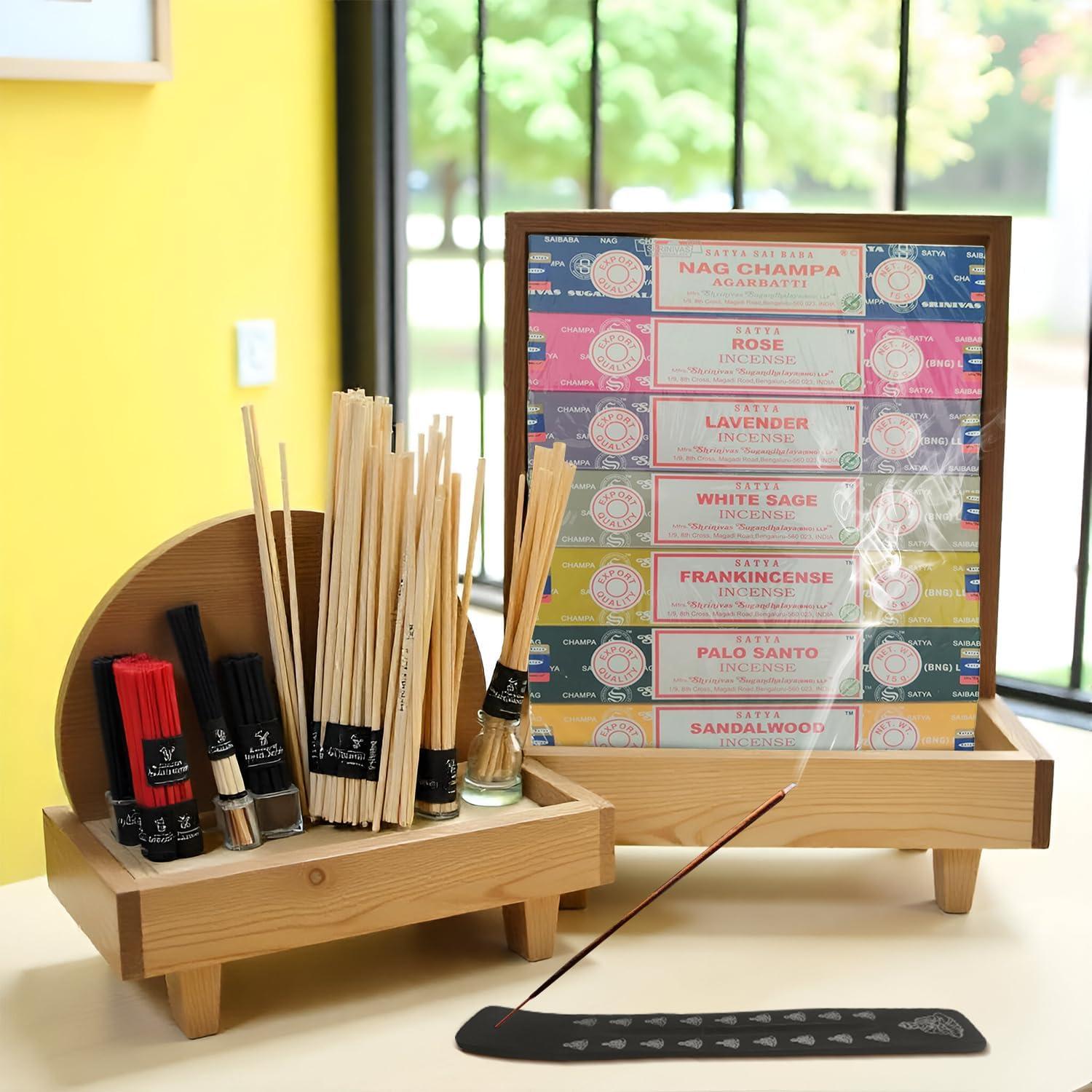 Set de Incienso Guruji Divinity con Soporte y 7 Aromas 15g