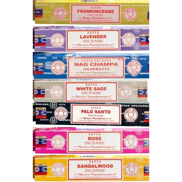 Set de Incienso Guruji Divinity con Soporte y 7 Aromas 15g