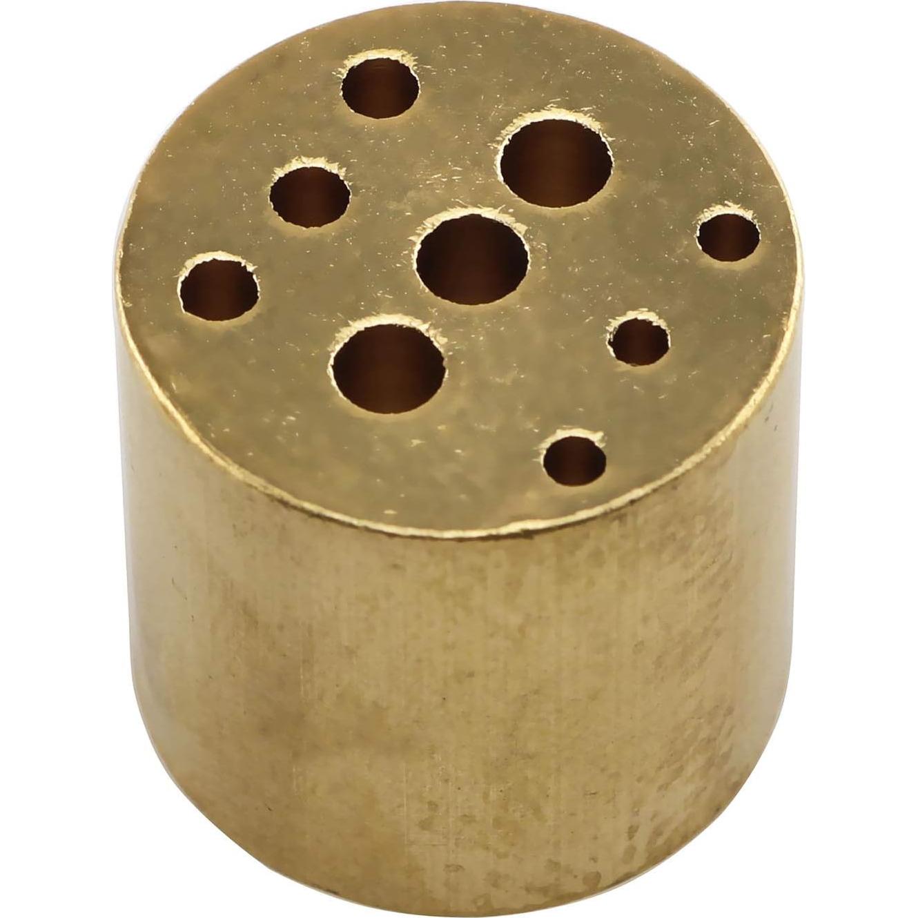 Soporte de Incienso E-outstanding de Latón 9 Agujeros 2cm