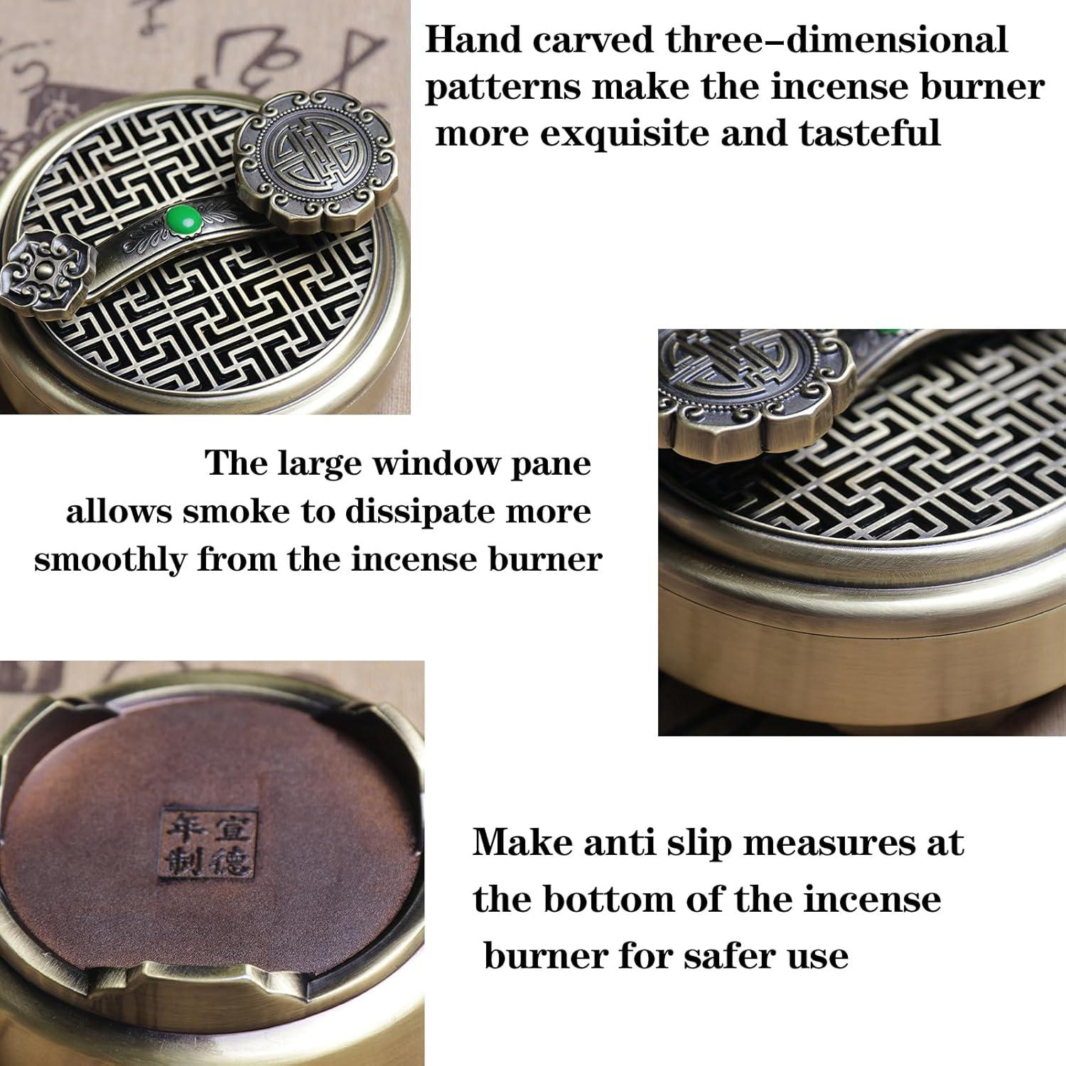 Soporte de Incienso Desmontable Cavimort 9.5 cm para Yoga