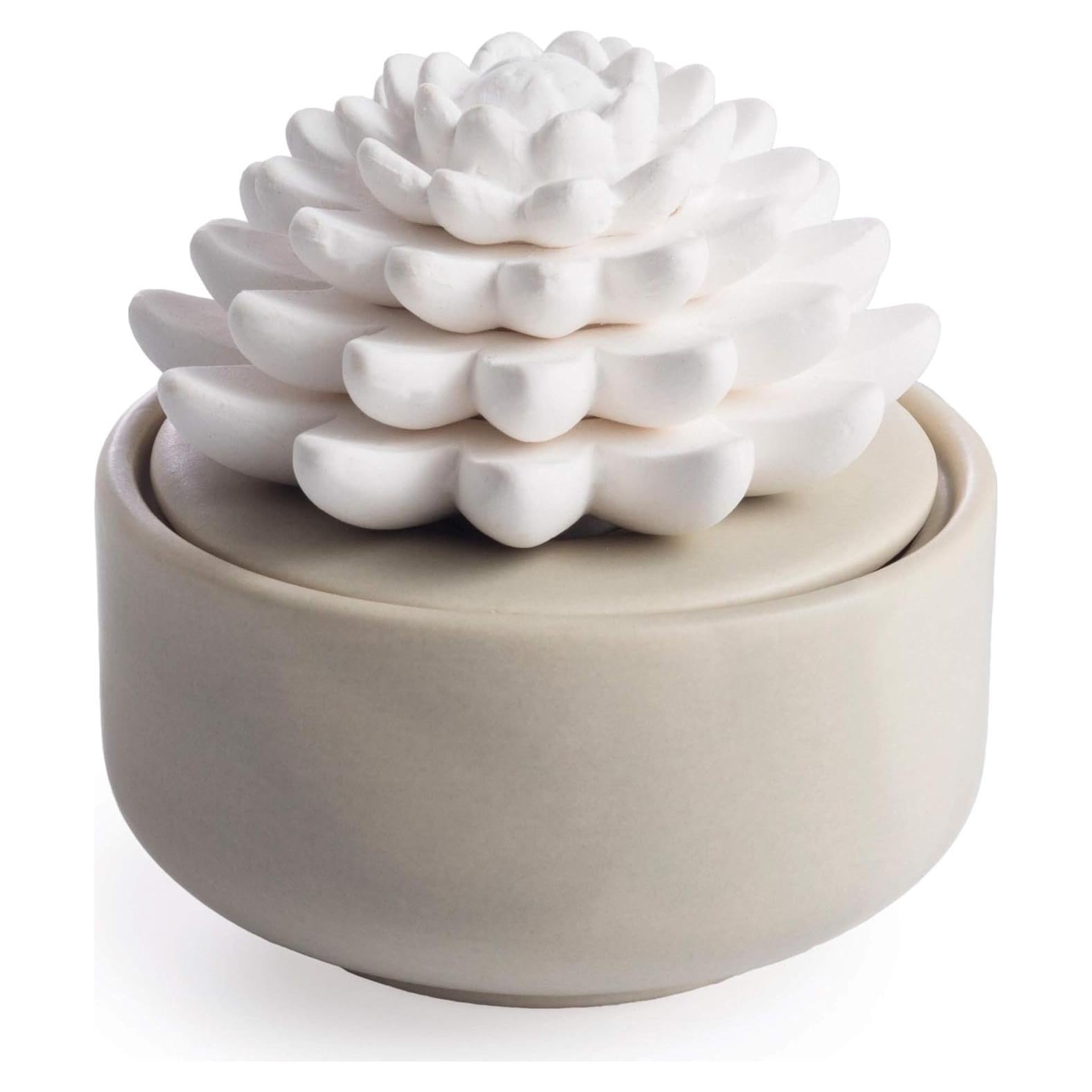 Difusor de Aceite Esencial Airomé Blanco Suculento 15ml Menta