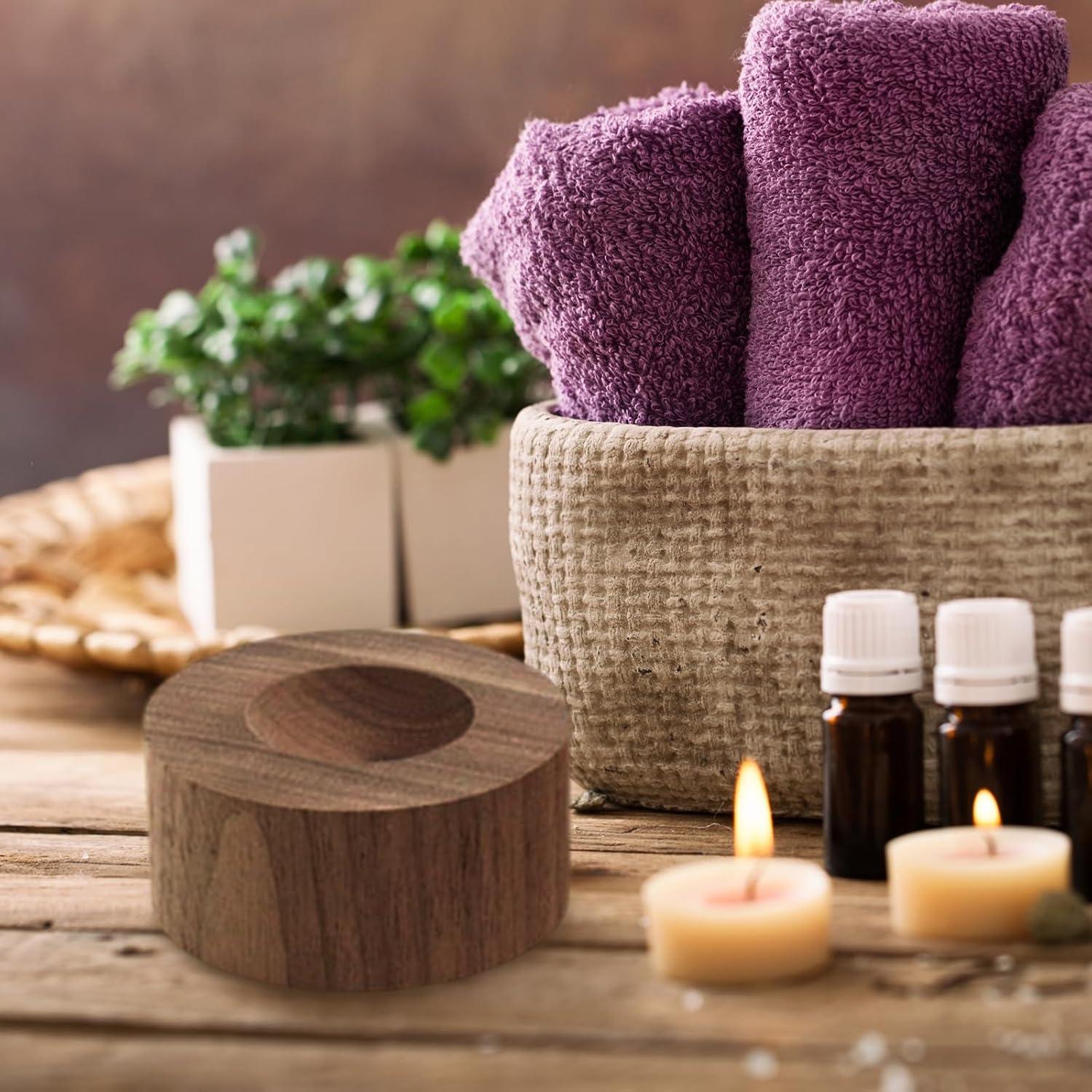 Difusor de Aceite Esencial de Madera SAMIQU - 2 Piezas