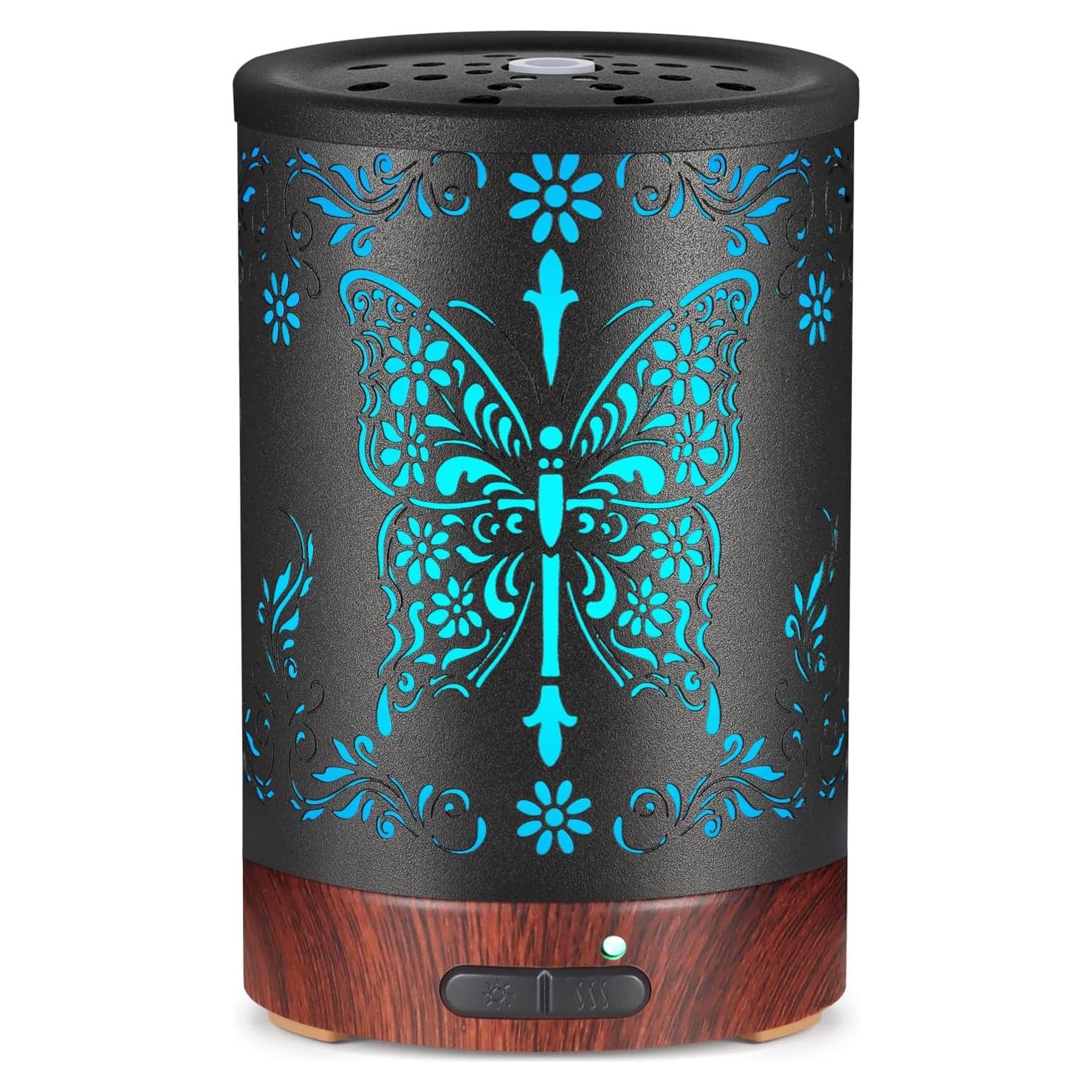 Difusor de Aceites Esenciales KOBODON 200ML con Luces LED