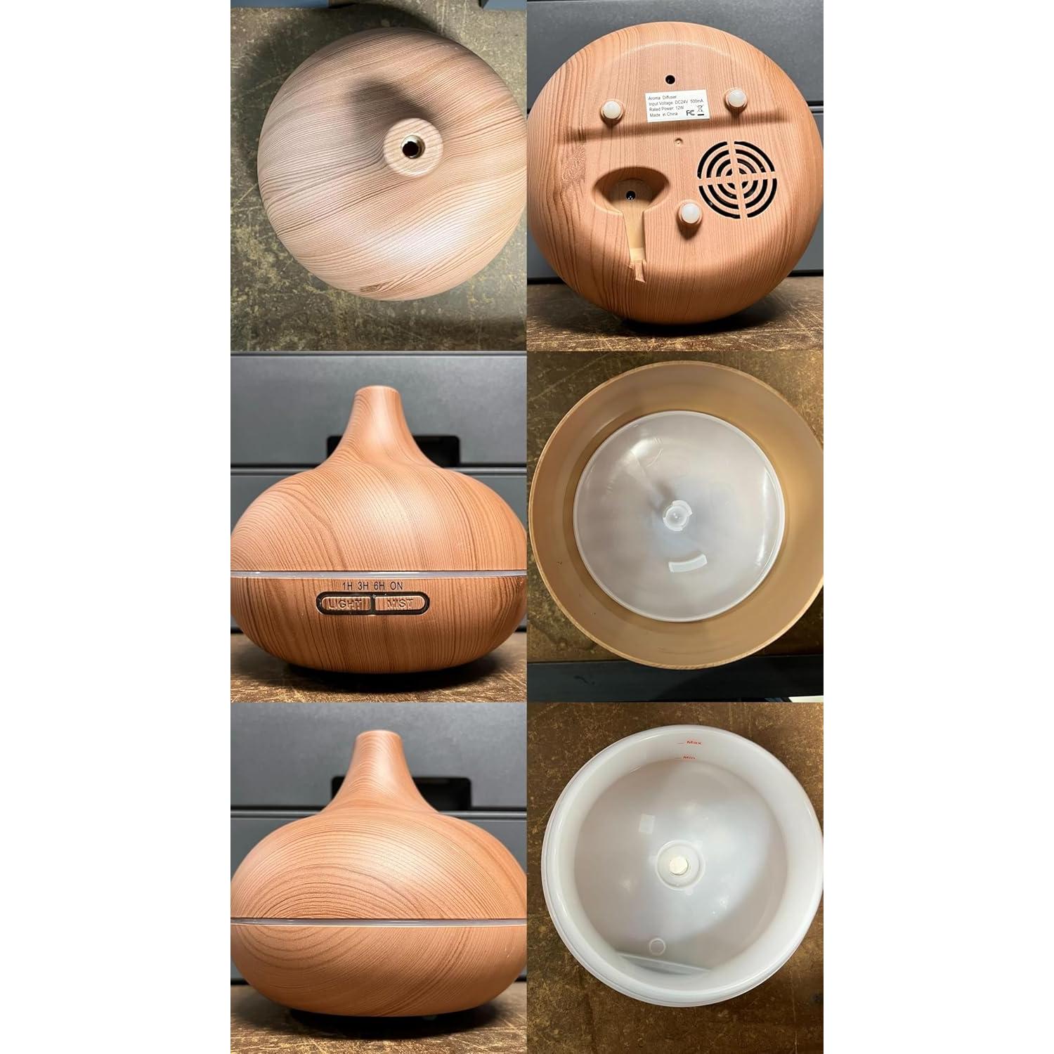 Difusor de Aromaterapia Pure Daily Care con 10 Aceites Esenciales