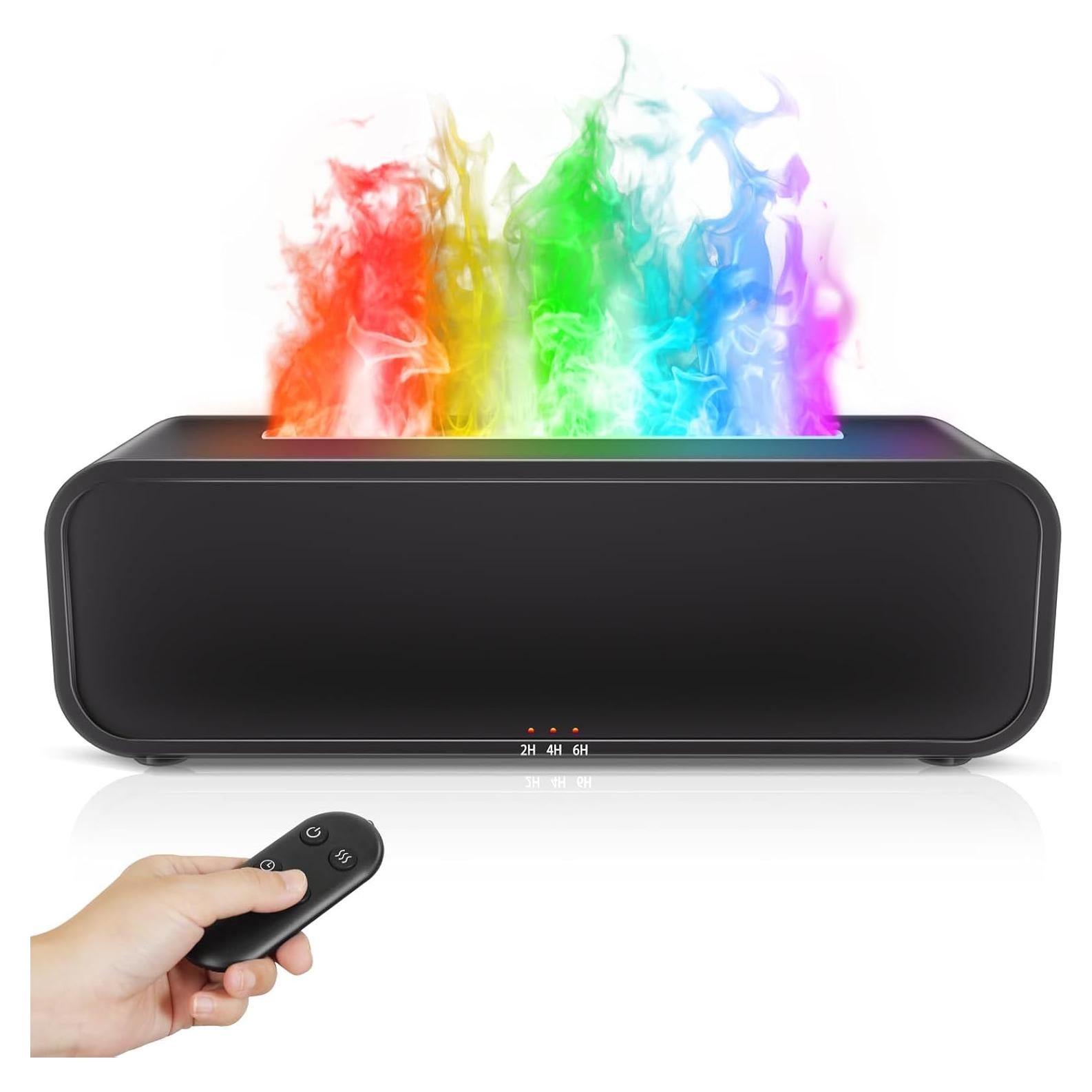 Difusor de Aceite Esencial SENMUL A4 250ml con Efecto Llama