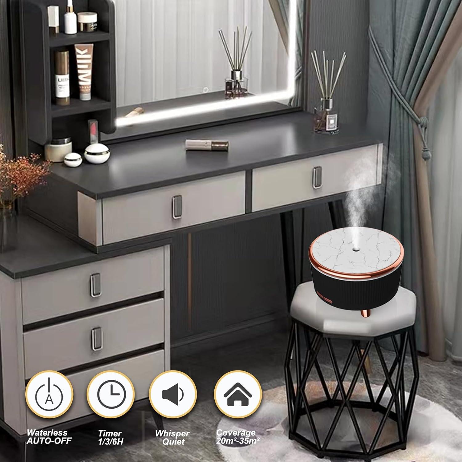 Difusor de Aceites Esenciales Jpord SY035b 500ml Negro