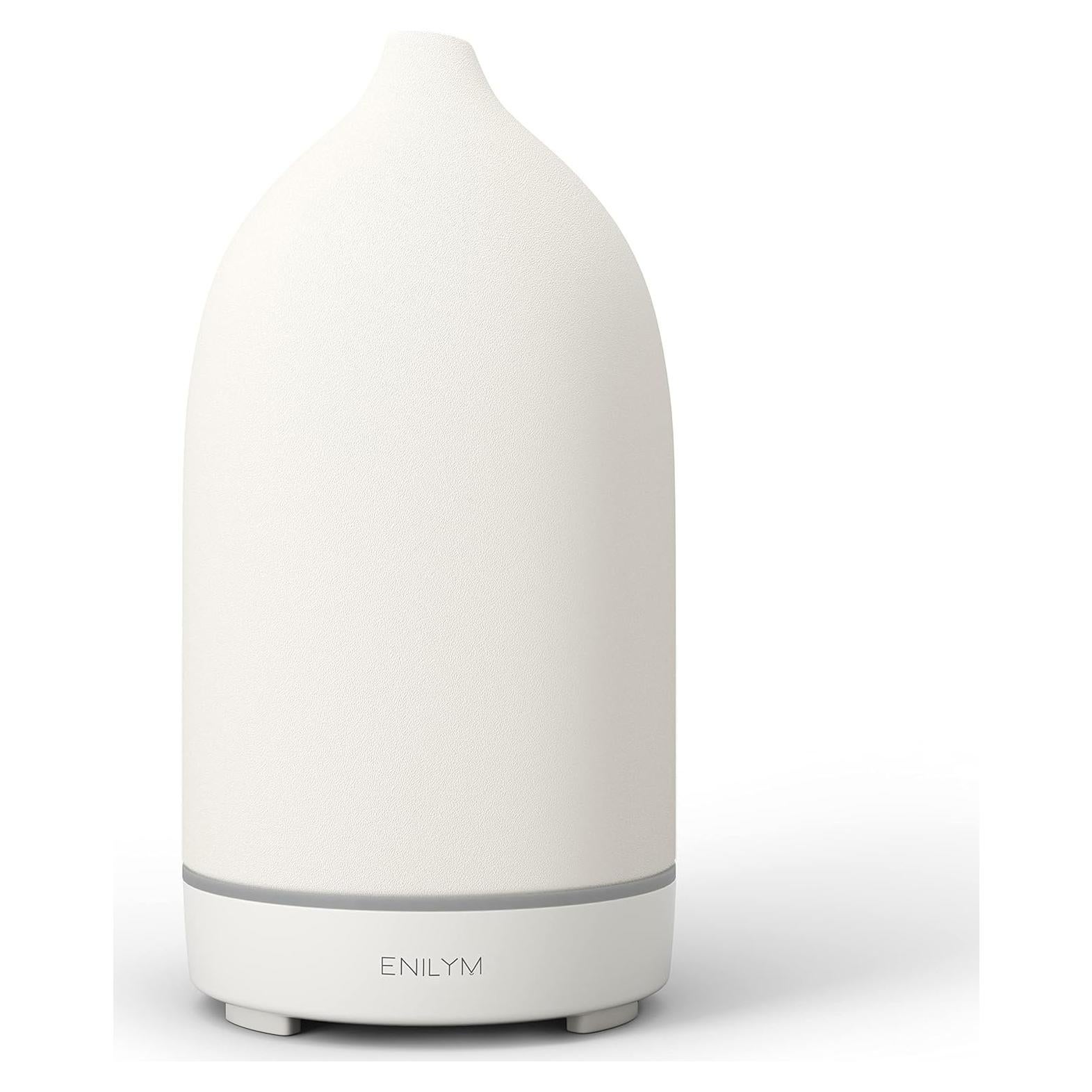 Difusor de Aromaterapia Cerámica ENILYM 100ml Luz Nocturna