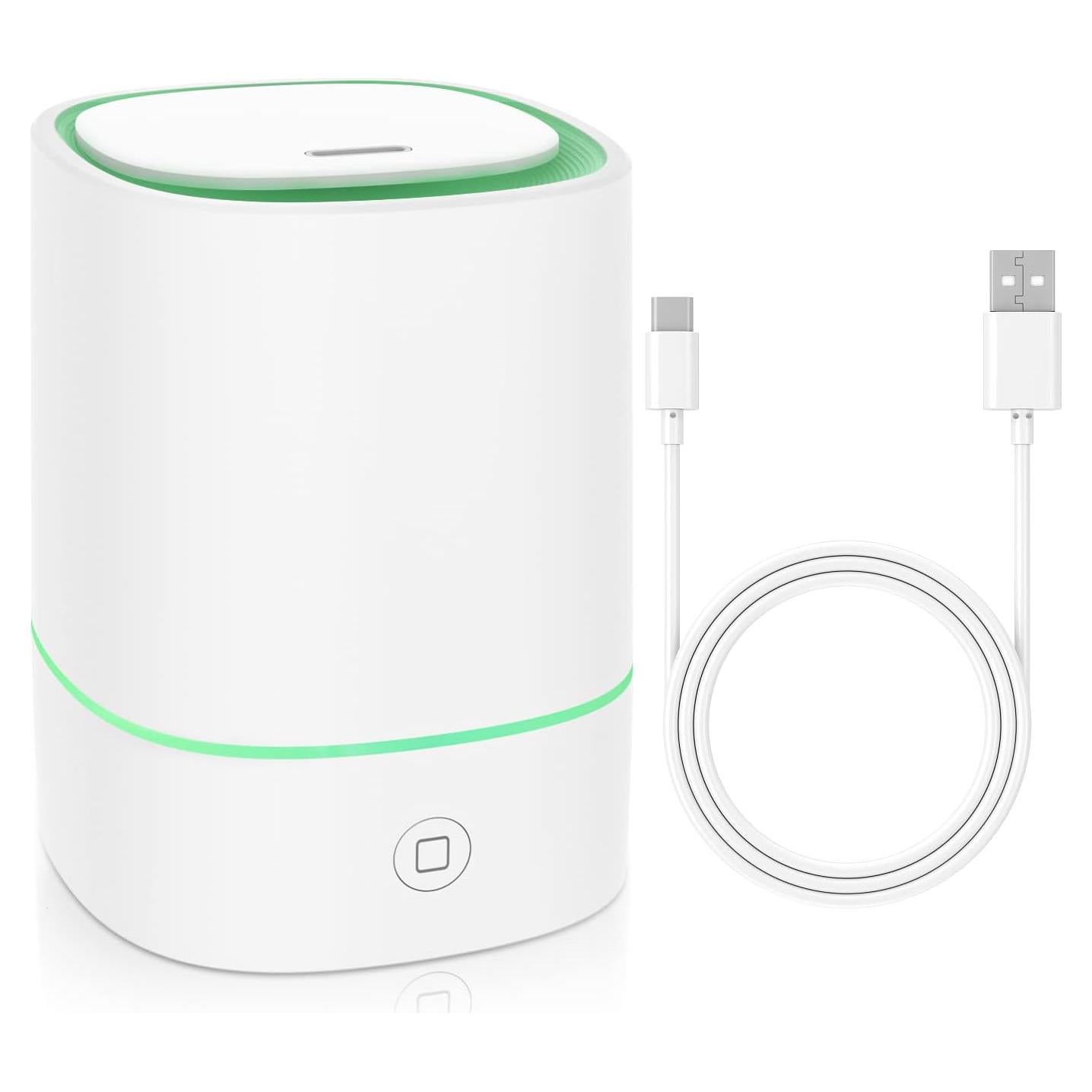 Difusor de Aromaterapia FUSMLI 150ml USB con 7 Luces LED