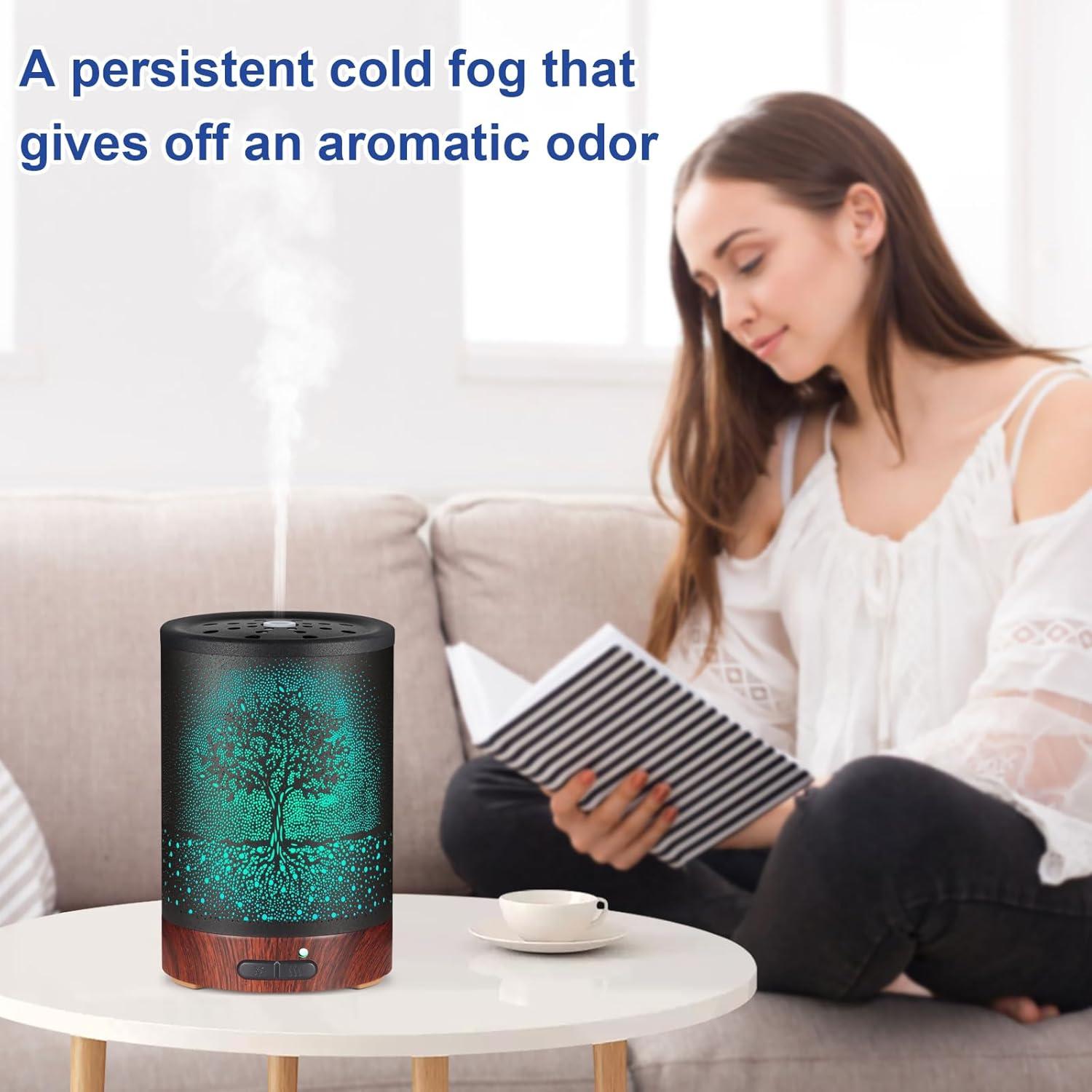 Difusor de Aceite Esencial Mocosa - Aromaterapia y Humidificador